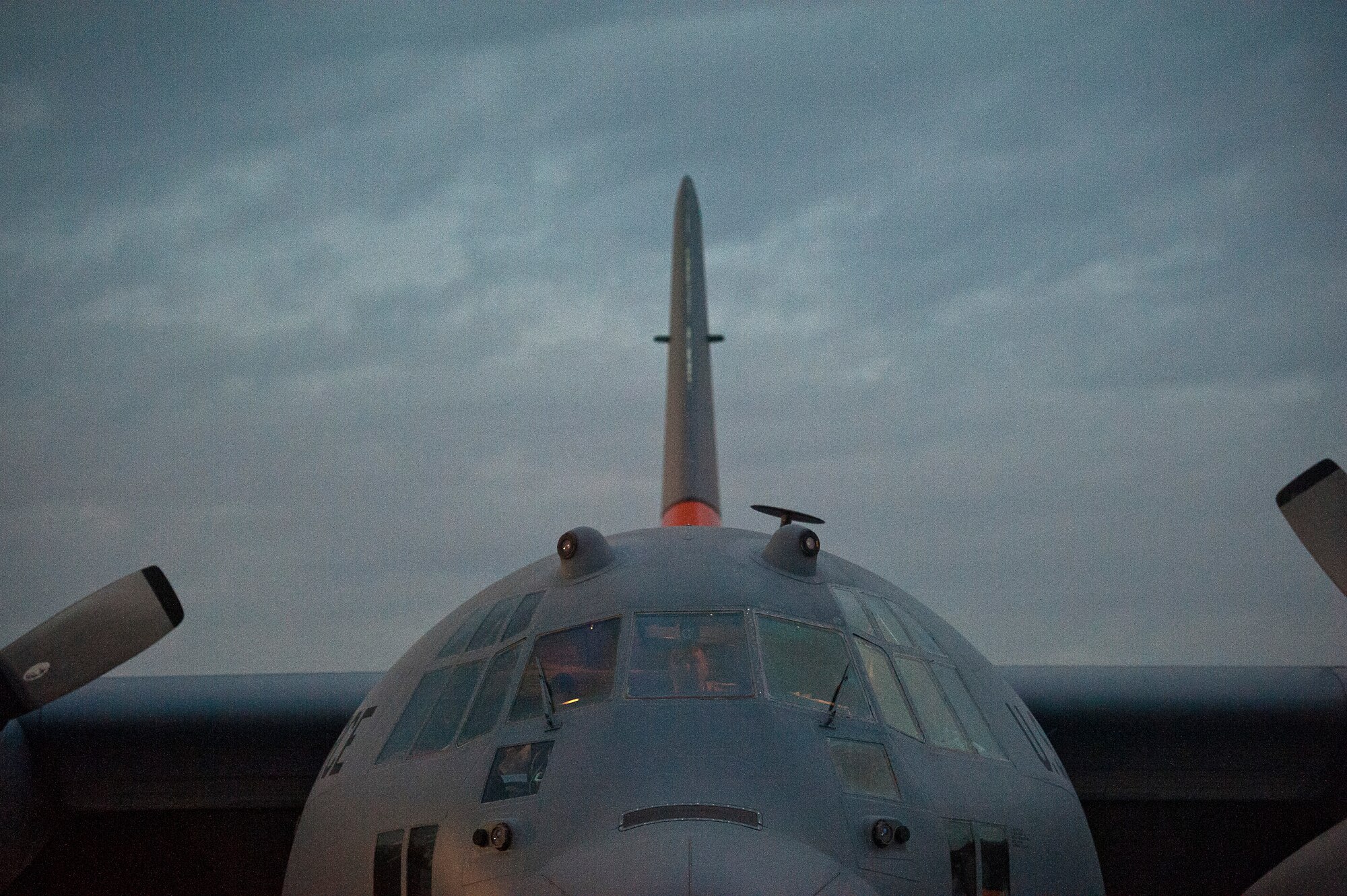 Members of the 774th Expeditionary Airlift Squadron prepare a U.S. Air Force C-130 Hercules for an airdrop mission at Bagram Air Field, Afghanistan, on Nov., 23, 2011. The crew is deployed to Afghanistan from the 145th Air Wing, Air National Guard, Charlotte, N.C. (U.S. Air Force photo/Master Sgt. Jeffrey Allen)