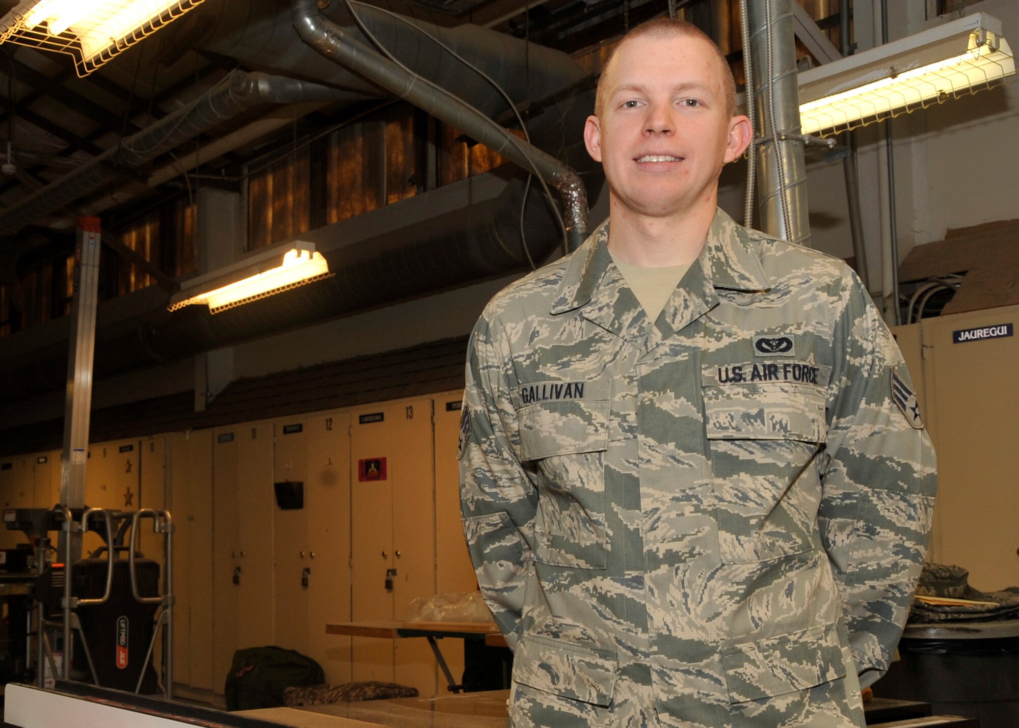 Senior Airman Eric Gallivan