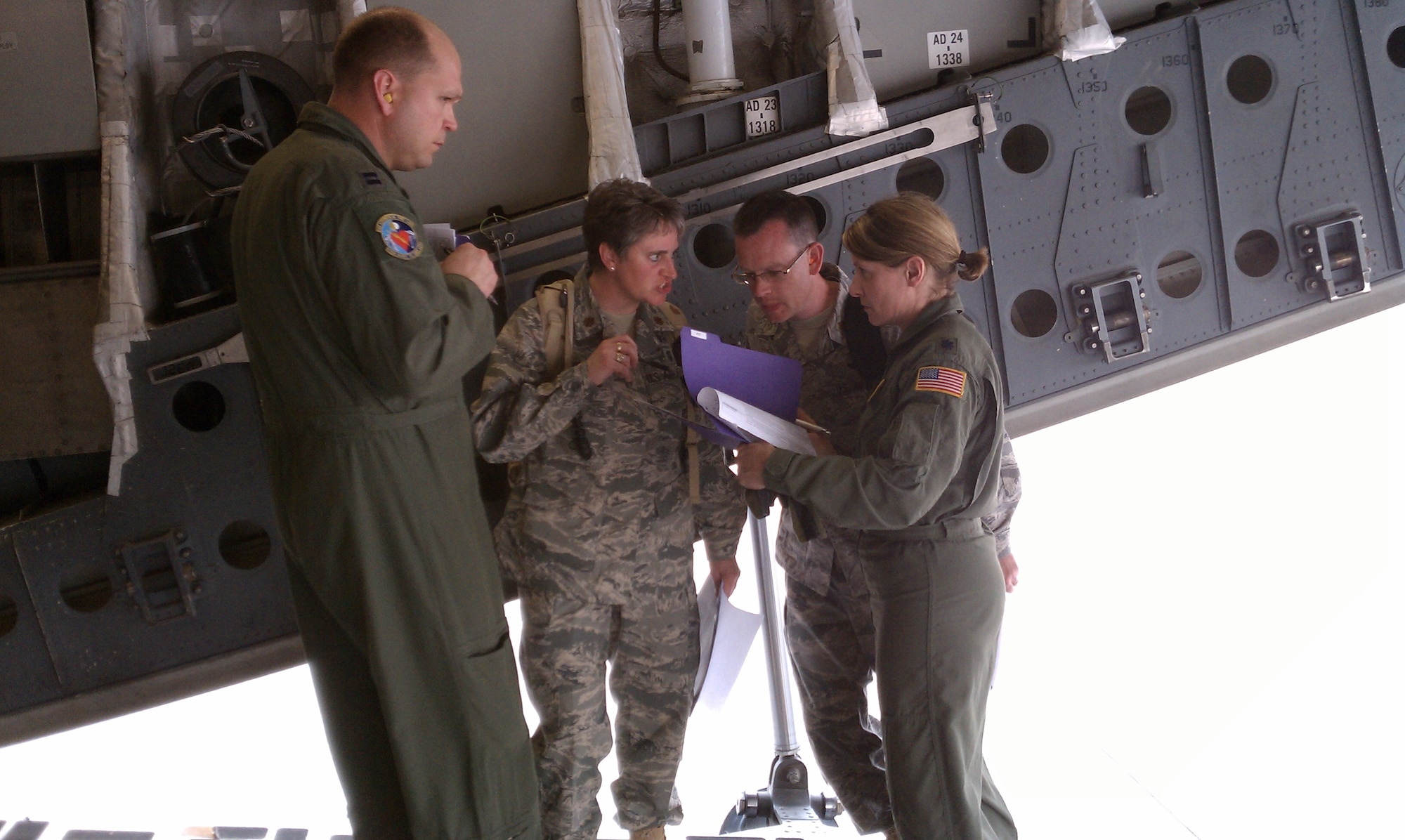 Maj. Karey Dufour is the first student at a new graduate program held out of Wright State University for Air Force Nurses to become Flight Nurse Clinical Nurse Specialists.  (USAF Courtesy Photo)