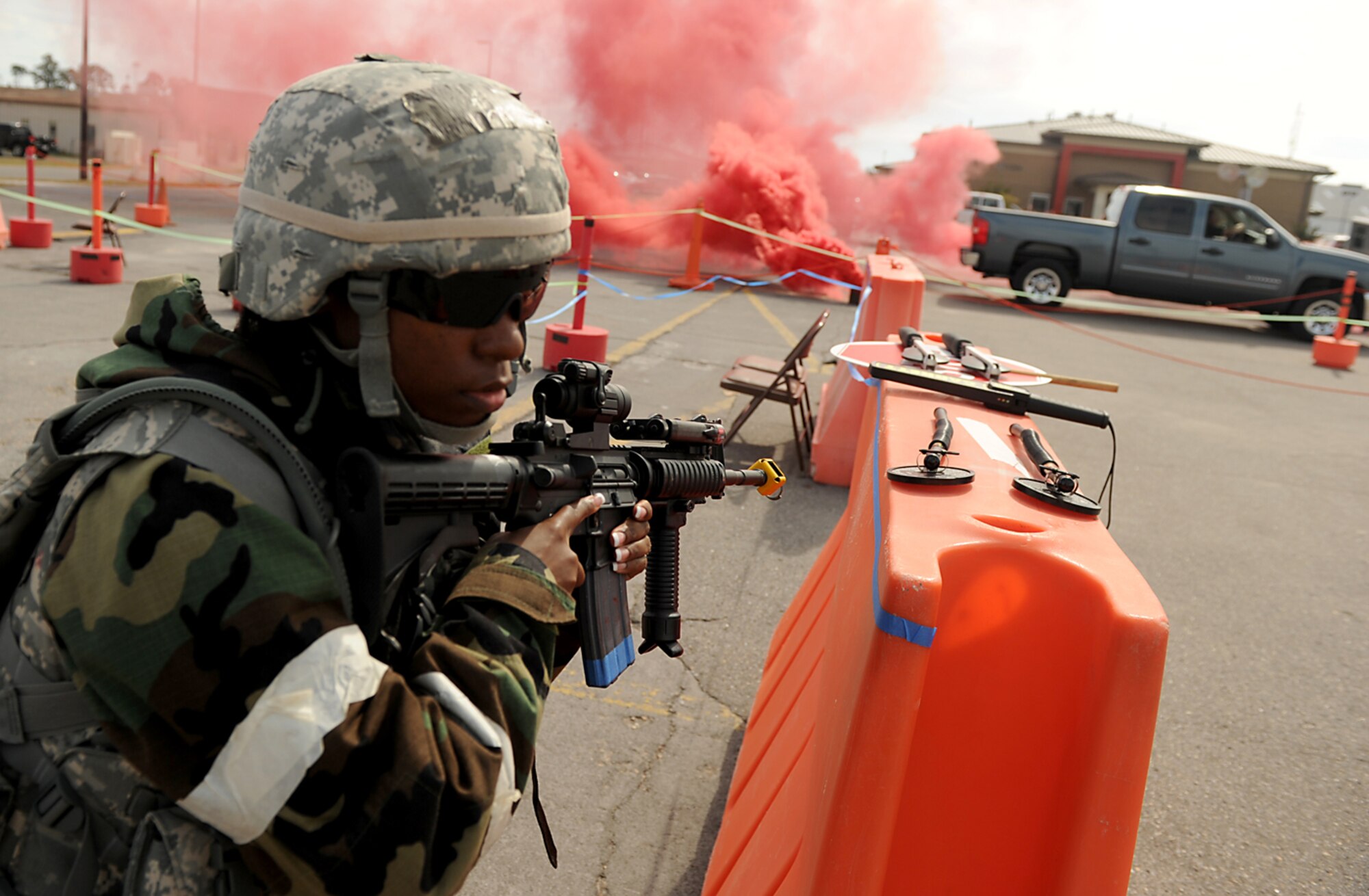 Game on - ORI Begins for Team Charleston this week.  (U.S. Air Force photo by Staff Sgt. Chad Trujillo)