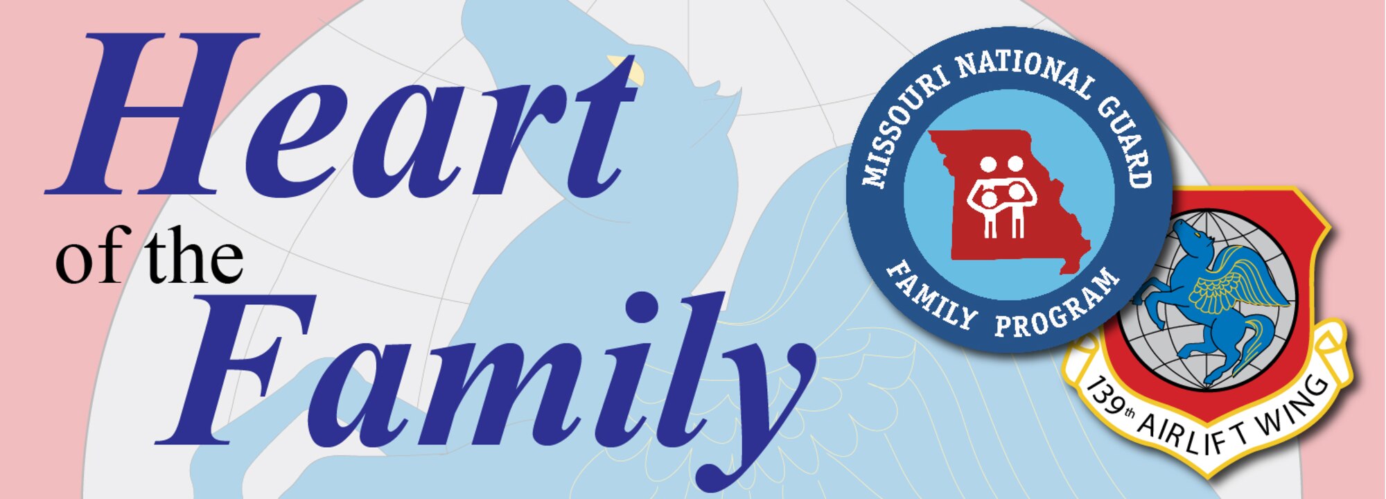 Heart of the Family. Family Readiness logo.