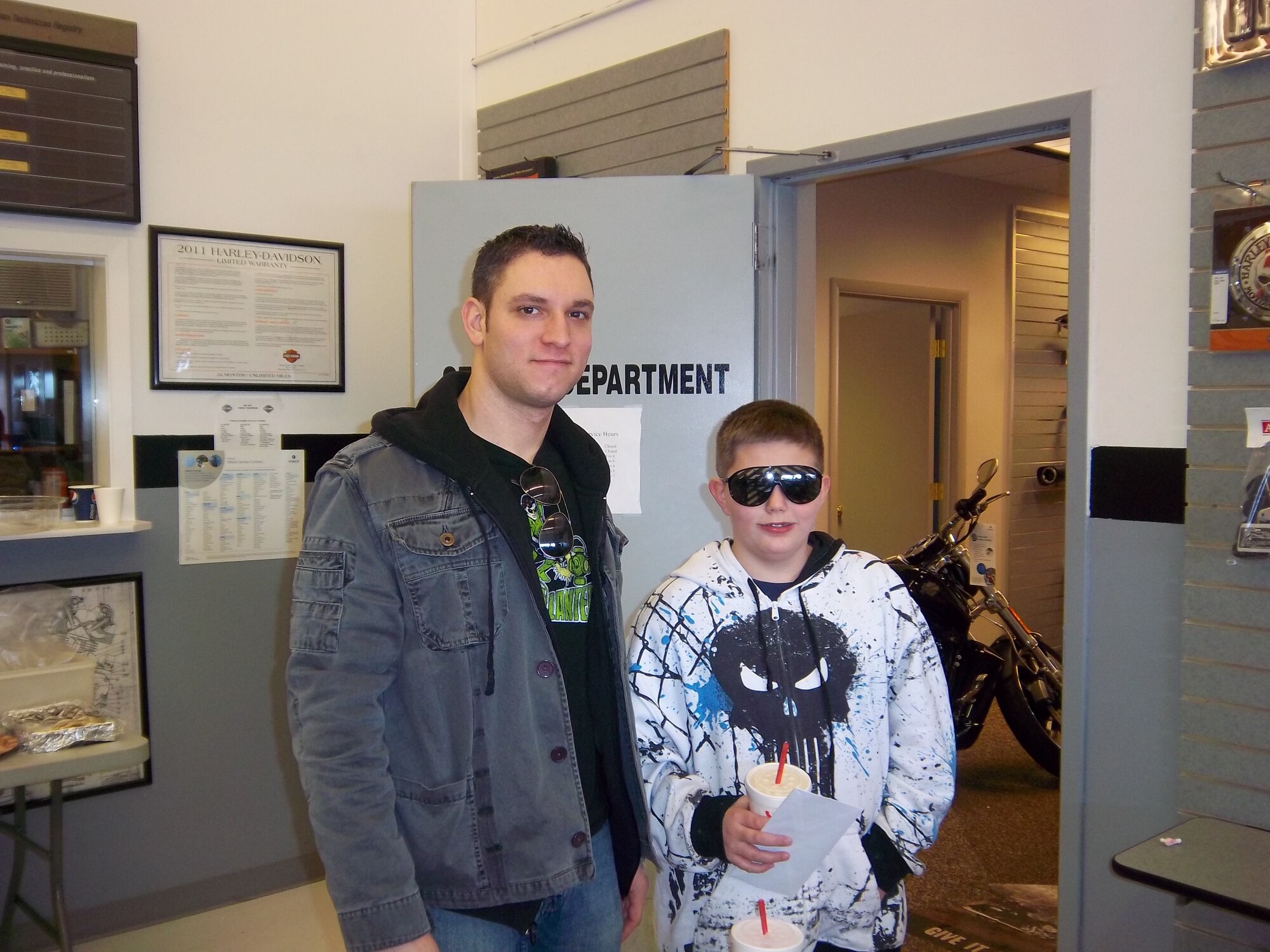 Featured as this month’s Big Brothers, Big Sisters ‘Volunteer of the Month’ is Senior Airman Travis Lark, 16th Munitions Squadron nuclear weapons specialist, pictured above with his little, Izahik, 12.  Lark has been exposed to the BBBS program since he was younger and decided to become involved once he came to Malmstrom.  He and Izahik usually spend 15-20 hours a month together; their favorite activity being 18 Air Soft.  Lark volunteers his time with Izahik mainly to “enjoy being that positive role model for someone who doesn't necessarily have that." 

"It's a good feeling to be able to give someone advice and be that person to turn to,” Lark said.