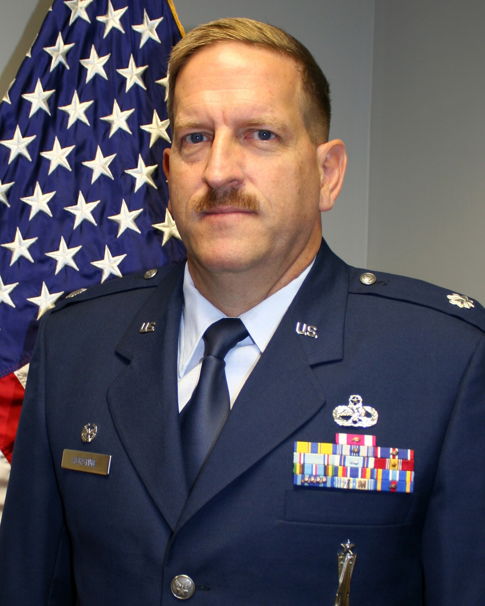 WRIGHT-PATTERSON AIR FORCE BASE, Ohio - Lt. Col. Kenneth Herstine is the 445th Force Support Squadron commander.
