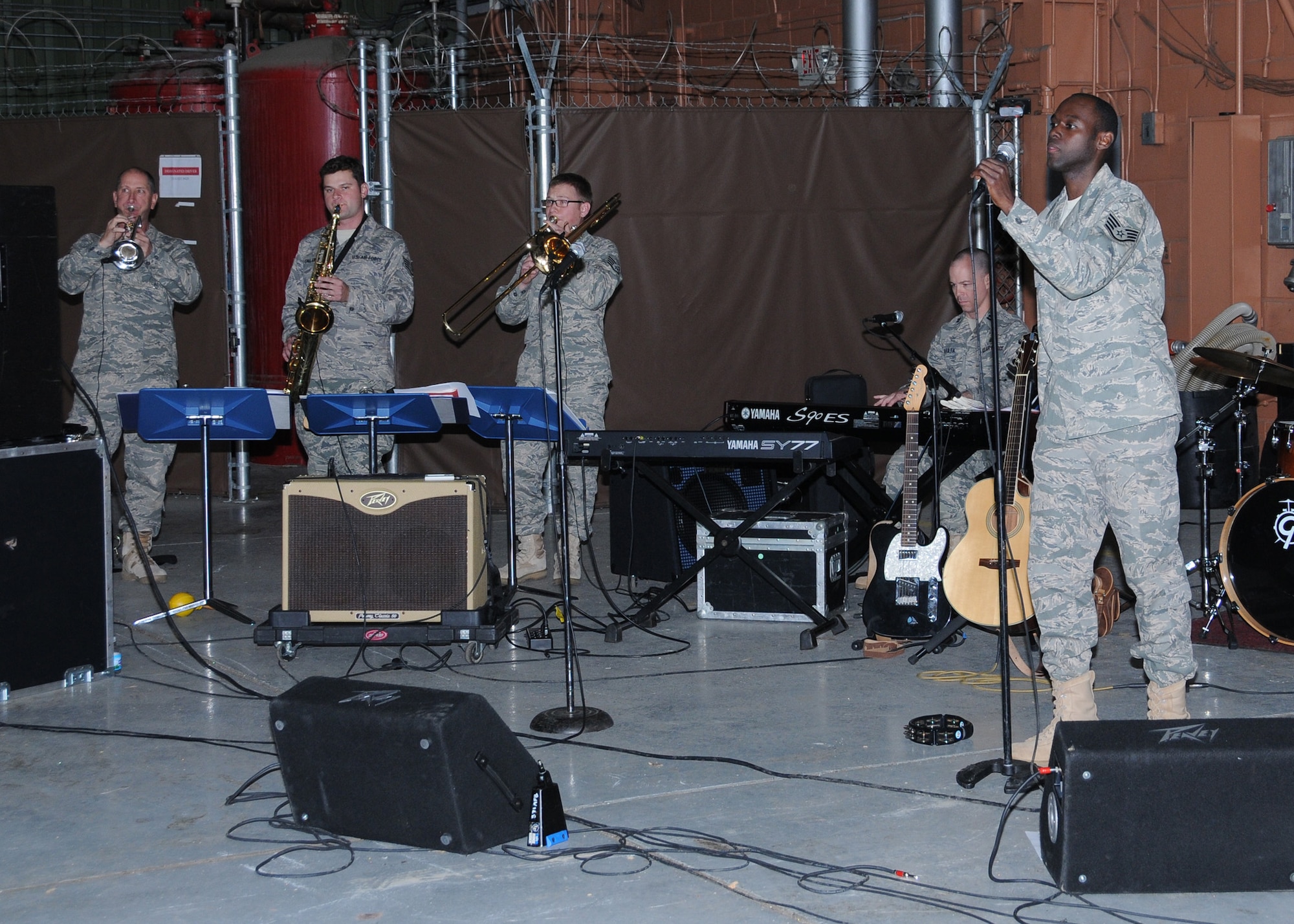 Sidewinder at a 2011 performance for the 131st Bomb Wing at Lambert Air National Guard Base, Saint Louis.  (Photo by Master Sgt. Mary-Dale Amison)