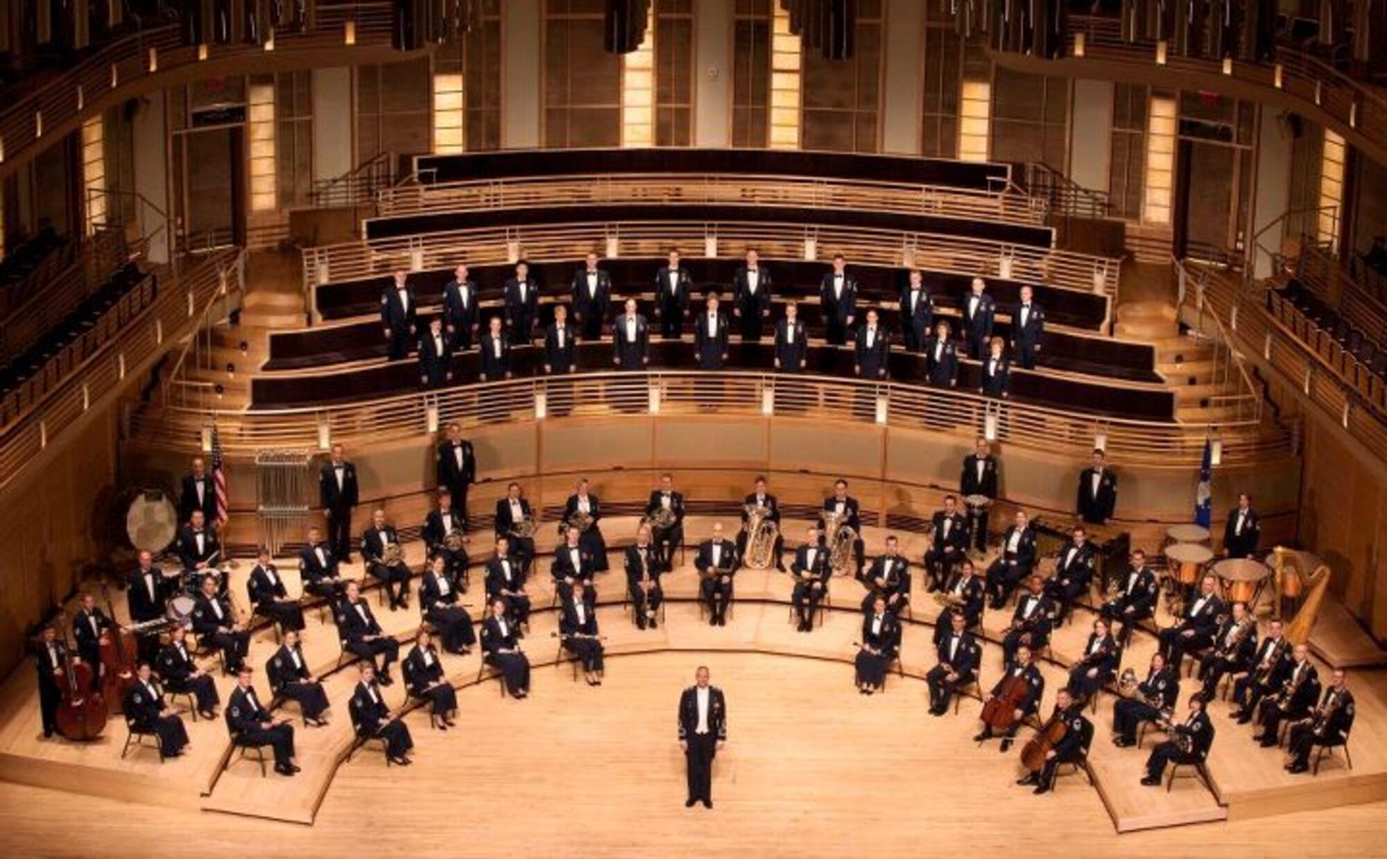 The USAF Band Concert Band and Singing Sergeants official photo 2011