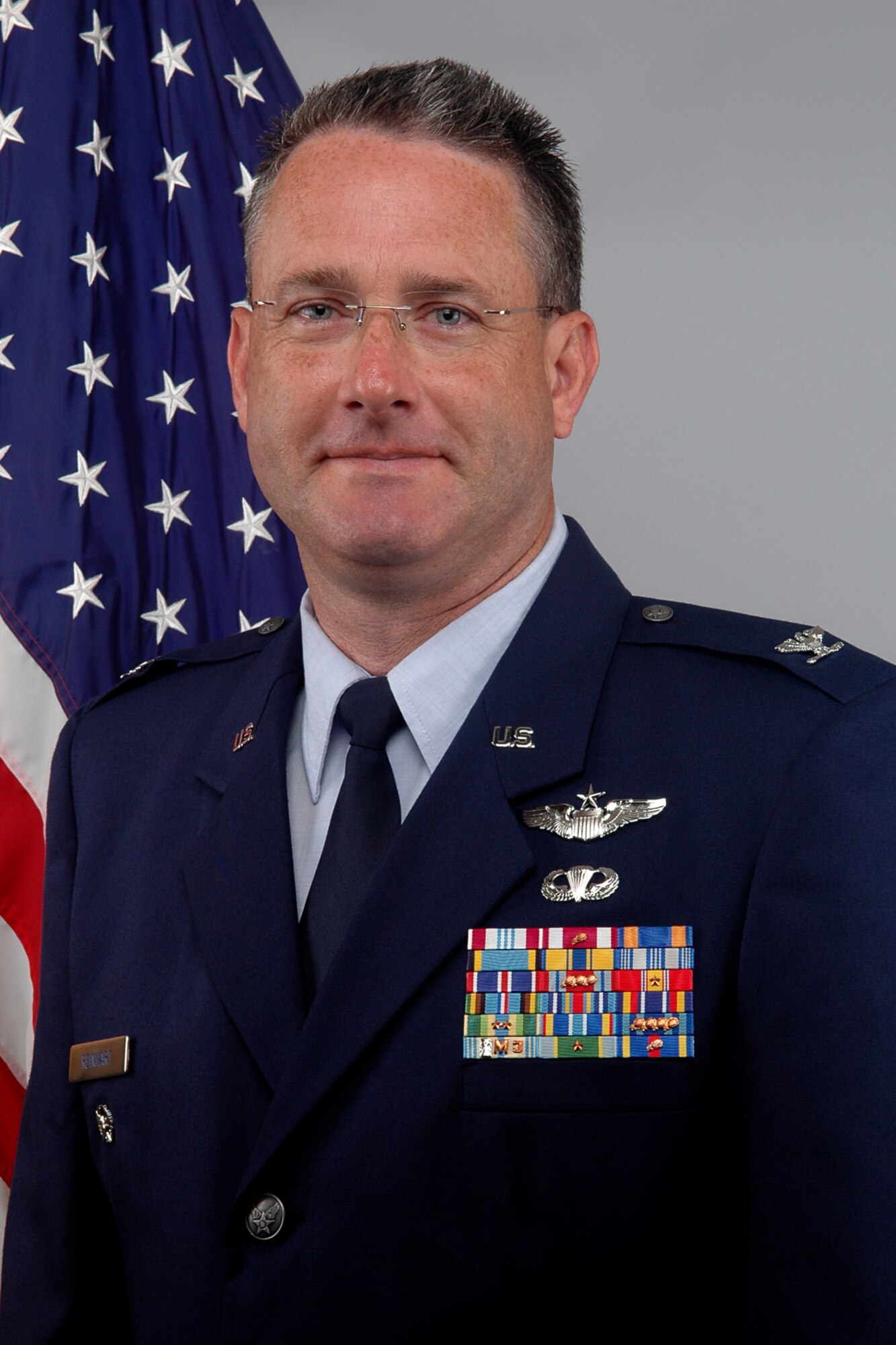 GRISSOM AIR RESERVE BASE, Ind. -- Col. Bryan Reinhart took over as the 434th Air Refueling Wing's vice commander this year after spending the last two years standing up the 604th Command and Control Squadron at Davis-Monthan Air Force Base, Ariz. Reinhart's goals include serving with honor and purpose, embracing the unit's goals, and fostering communication between people and the unit. (U.S. Air Force photo/Tech. Sgt. Mark R. W. Orders-Woempner)
