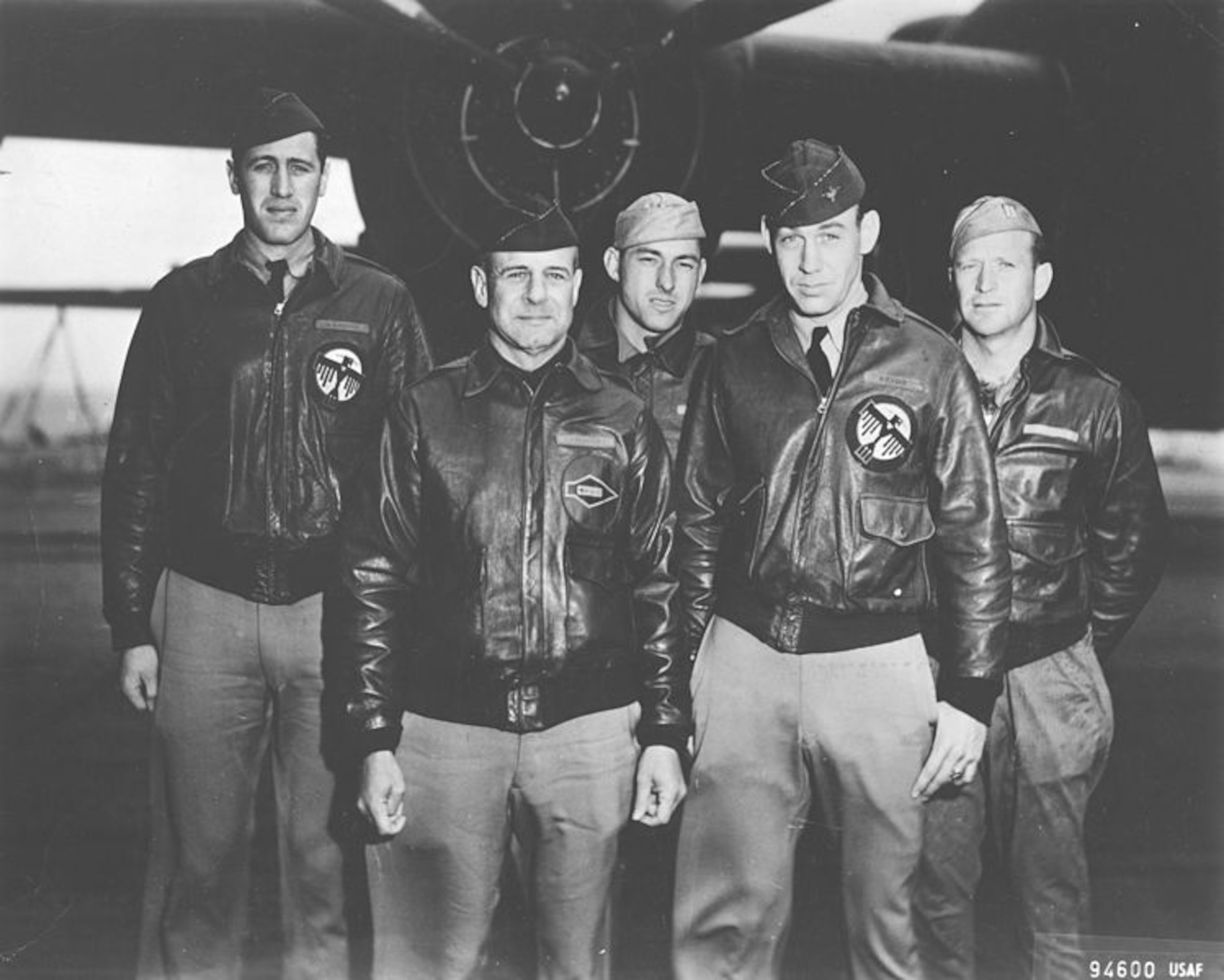 One of 16 Doolittle Raider crews.  For his heroic efforts in leading the Raiders through a one-way combat mission, achieving our nation’s first World War II victory and safely returning the majority of Raiders, Doolittle was awarded the Medal of Honor.  Doolittle is pictured second from the left.  