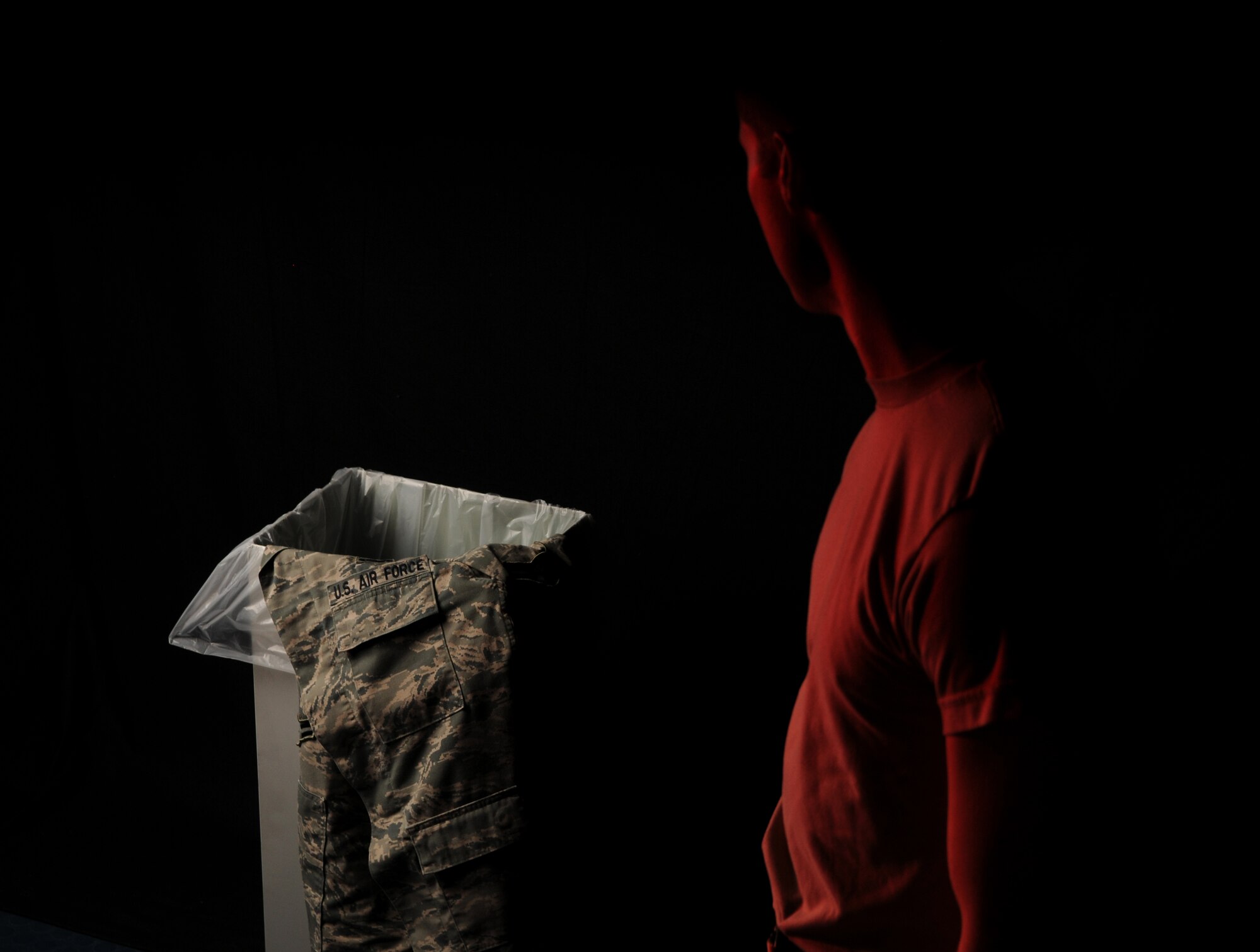 SPANGDAHLEM AIR BASE, Germany – Seth Jones, a former Airman of the 52nd Security Forces Squadron, separated from the Air Force in August as a result of smoking Spice, a synthetic cannabis blend that produces similar effects to marijuana. The Uniform Code of Military Justice, the legal doctrine for all U.S. military members, prohibits the use of mind-altering drugs. Before separating, Jones spoke out to base Airman about the dangers of Spice use. (U.S. Air Force illustration/Tech. Sgt. Jonathan Pomeroy)