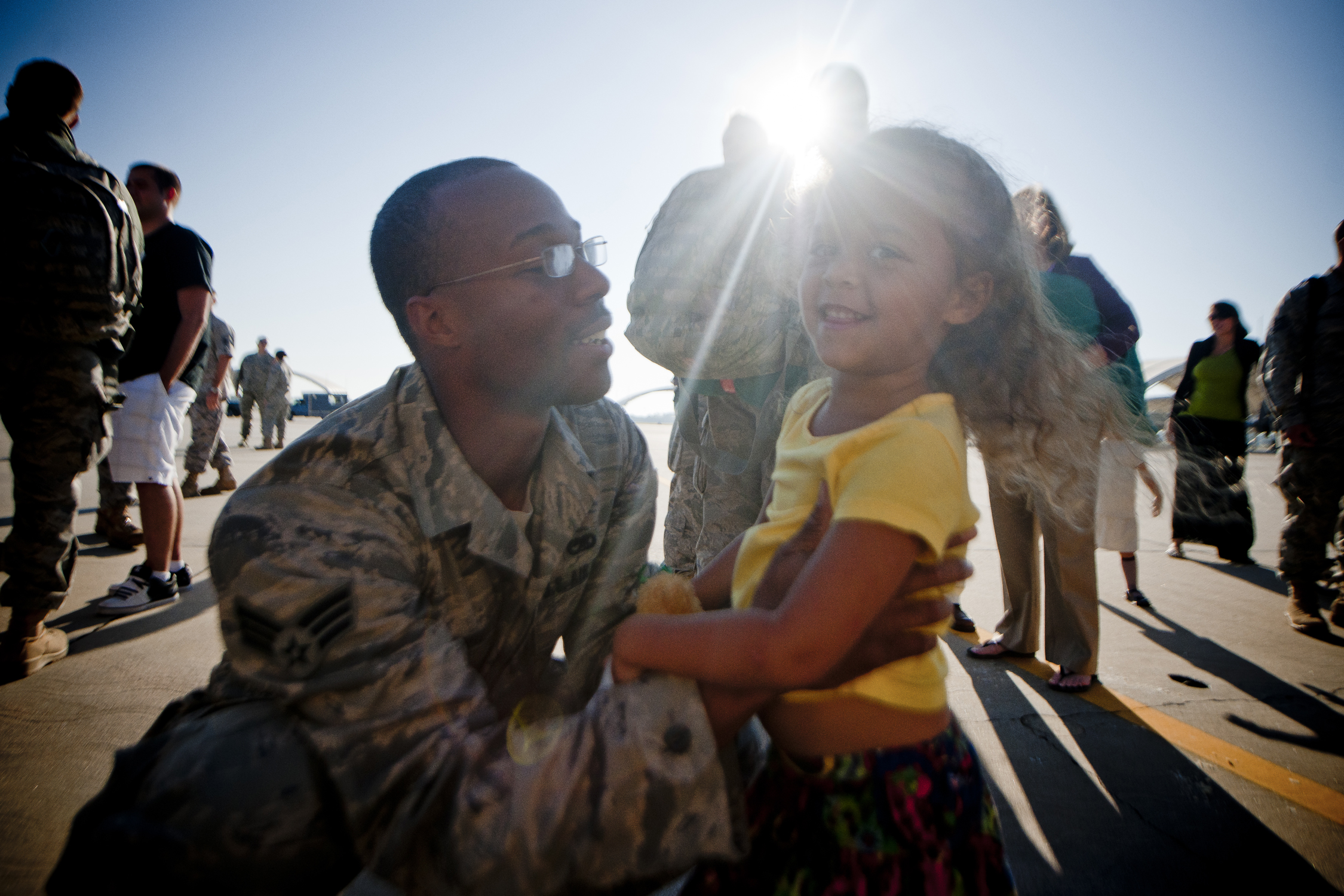 Moody Airmen return home > Moody Air Force Base > Article Display
