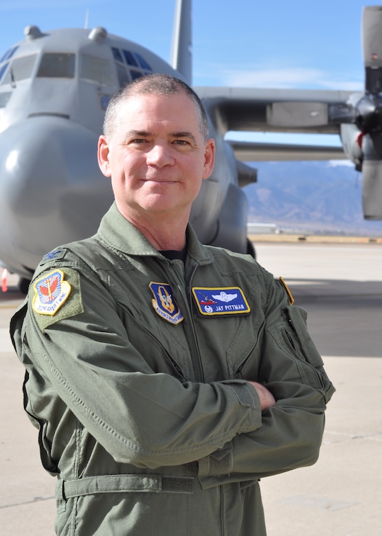 Col. Jay Pittman,
302nd Airlift Wing commander