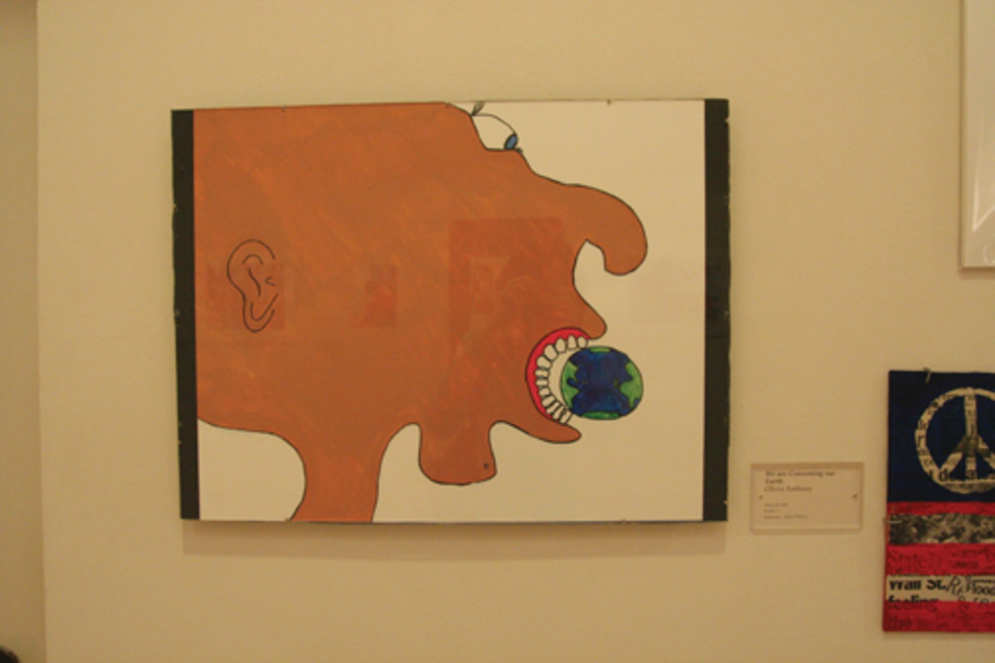 "We Are Consuming the Earth," by Olivia Anthony.