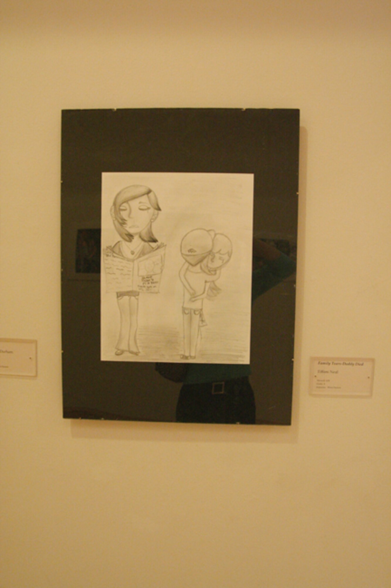 "Family Tears - Daddy Died," by Tiffani Neal.