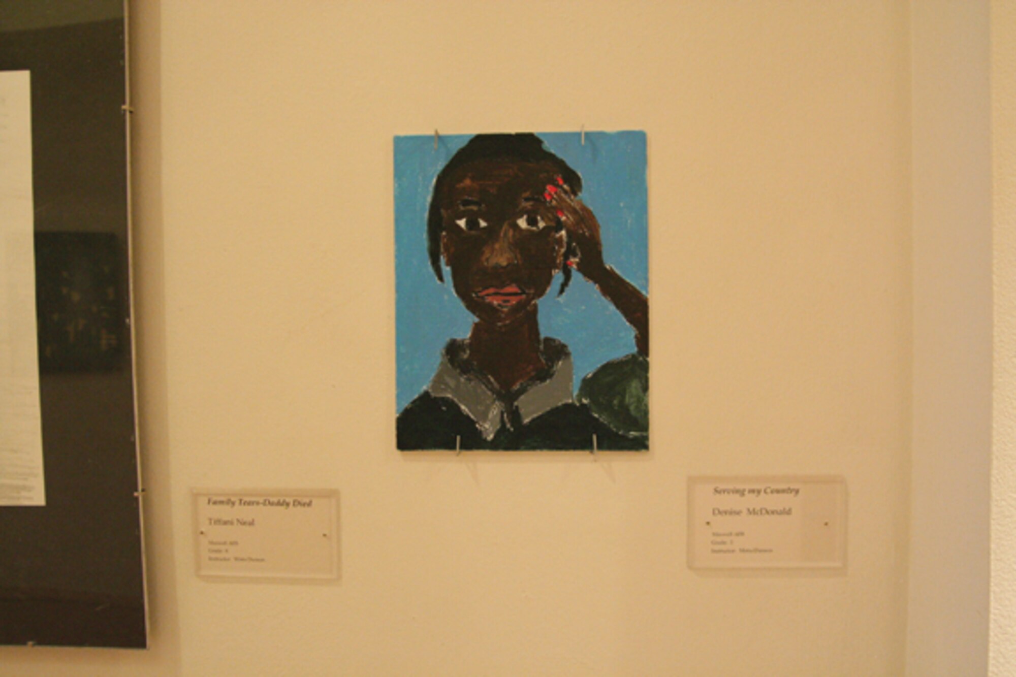 "Serving my Country," by Denise McDonald.