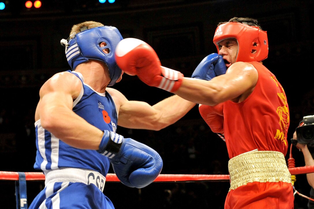 Today, 07/10/2011, boxing returned to the Royal Albert Hall for the first time in over a decade when the UK's Combined Services triumphed over the US Armed Forces to take home the very first Royal Albert Hall Cup.::r::::n::::r::::n::The evening, organised by boxing promoter Frank Warren in his role as a patron for the charity Tickets for Troops, was a fantastic success which saw the likes of Frank Bruno MBE, Barry McGuigan MBE Johnson Beharry VC and over 4000 other foces personnel in attendance to witness the Brits triumph by 5 bouts to 4.::r::::n::