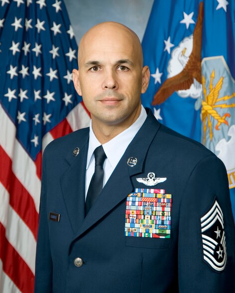Chief Master Sgt. Michael Klausutis, 919th Special Operations WIng Command Chief. (U.S. Air Force photo)