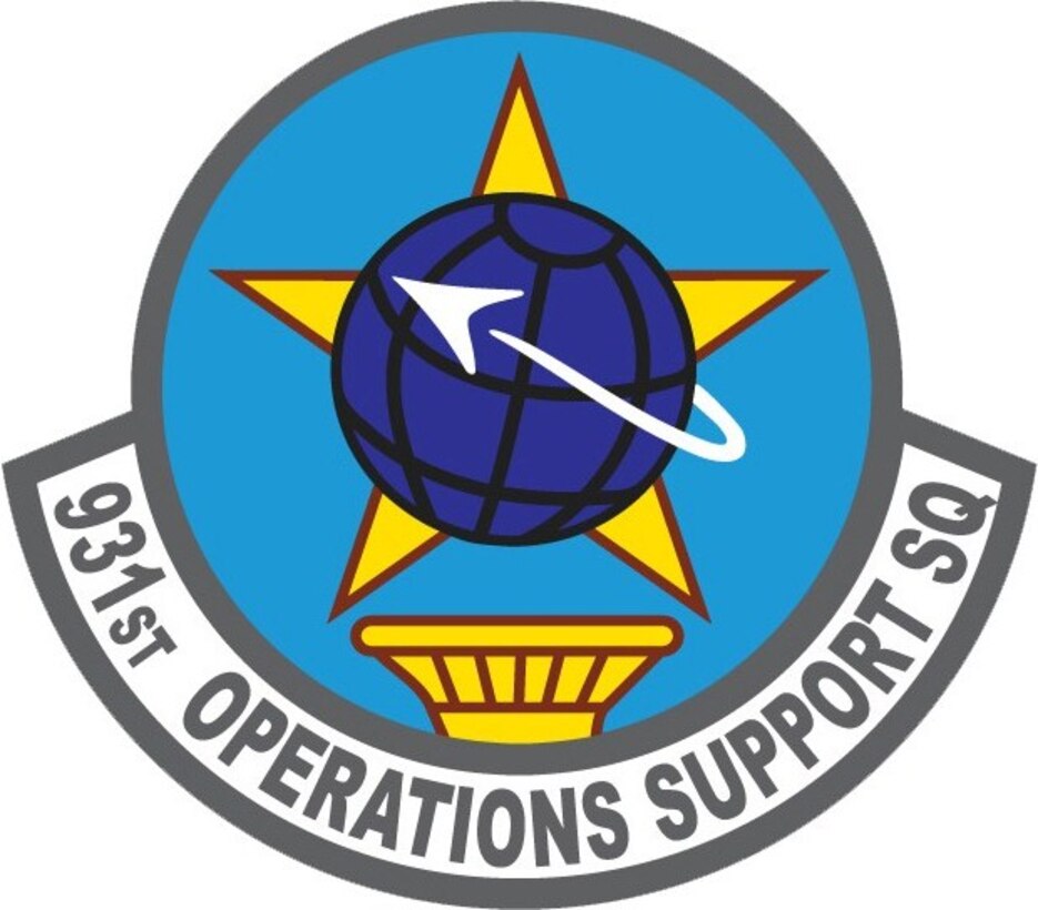 931st Operations Support Squadron Patch