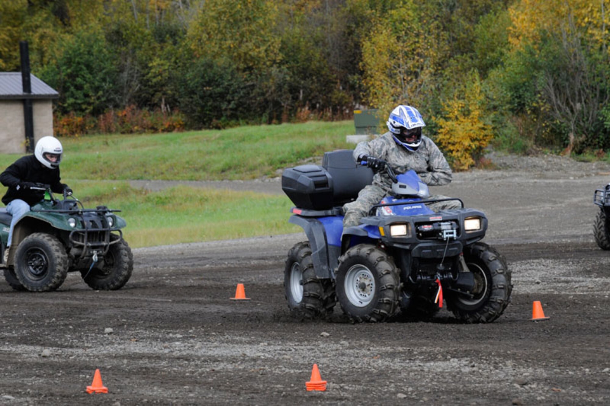 Riders practice ATV safety, prepare for Alaska missions > Joint Base