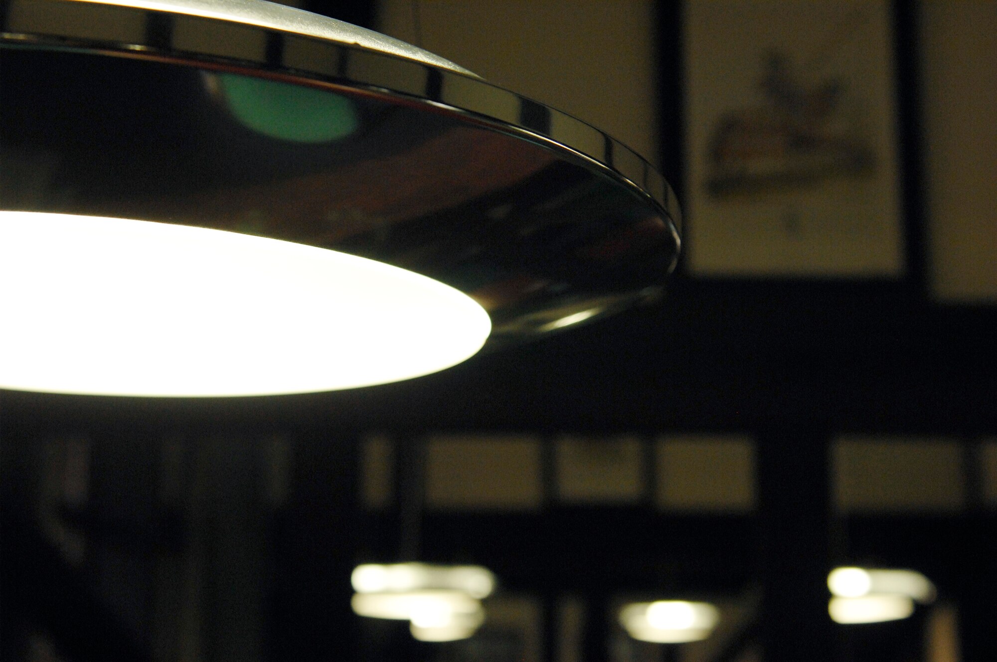 ROYAL AIR FORCE LAKENHEATH, England--The Knight's Table Dining Facility reopen Oct. 14, following a five-month renovation. The primary goal of the renovation was to bring the facility in line with current safety requirement to include a new fire suppression system, alarms, new lighting and non-slip flooring in the kitchen.  (U.S. Air Force photo by Tech. Sgt. Lee A. Osberry Jr.)