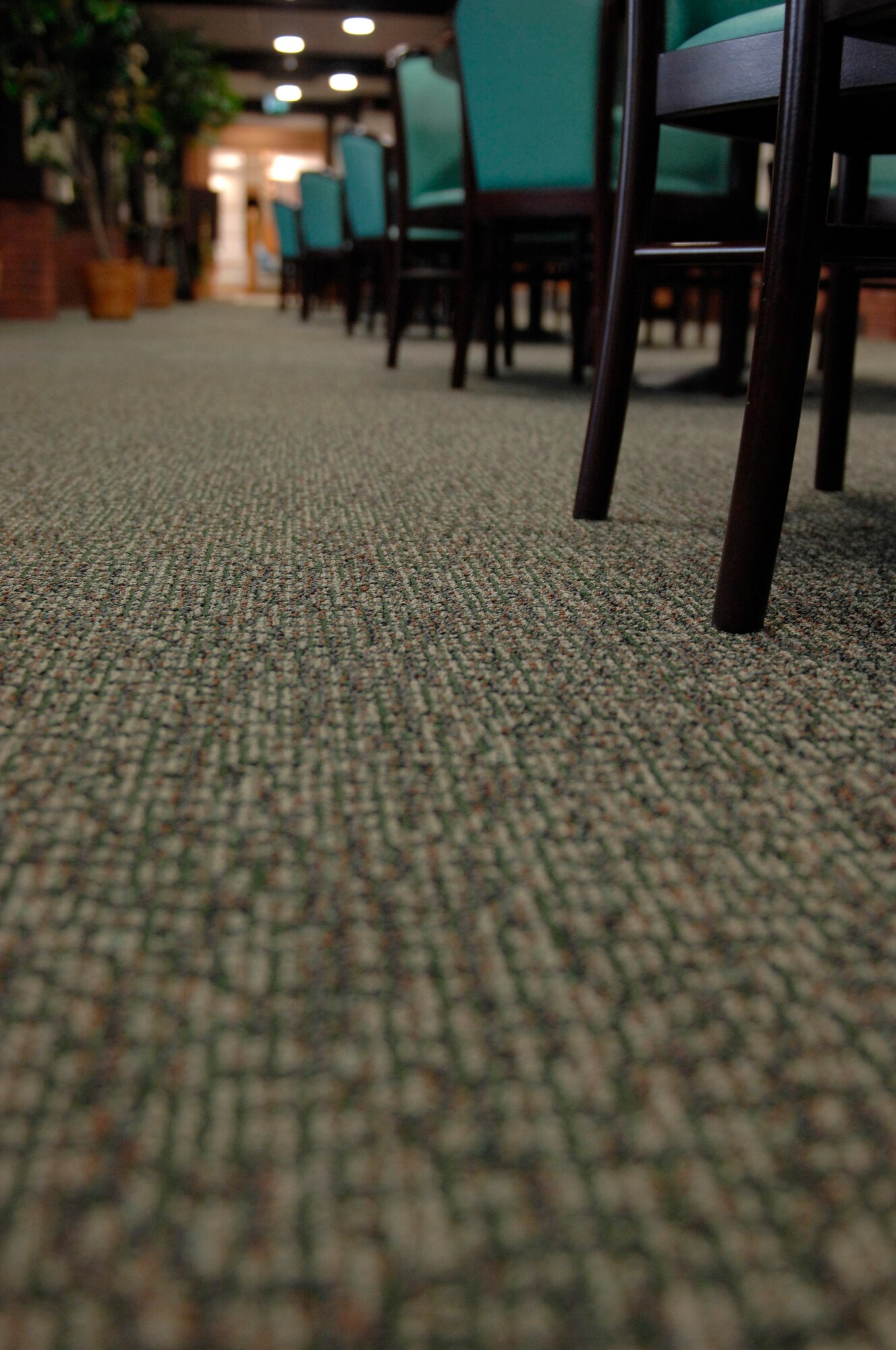 ROYAL AIR FORCE LAKENHEATH, England--The Knight's Table Dining Facility reopen Oct. 14, following a five-month renovation. The primary goal of the renovation was to bring the facility in line with current safety requirement to include a new fire suppression system, alarms, new lighting and non-slip flooring in the kitchen.  (U.S. Air Force photo by Tech. Sgt. Lee A. Osberry Jr.)