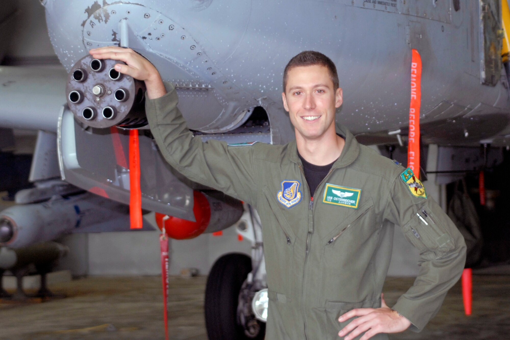 First Lieutenant Ian Osterreicher, 25th Figther Squadron (U.S. Air Force photo/1st Lt. Sara Greco)