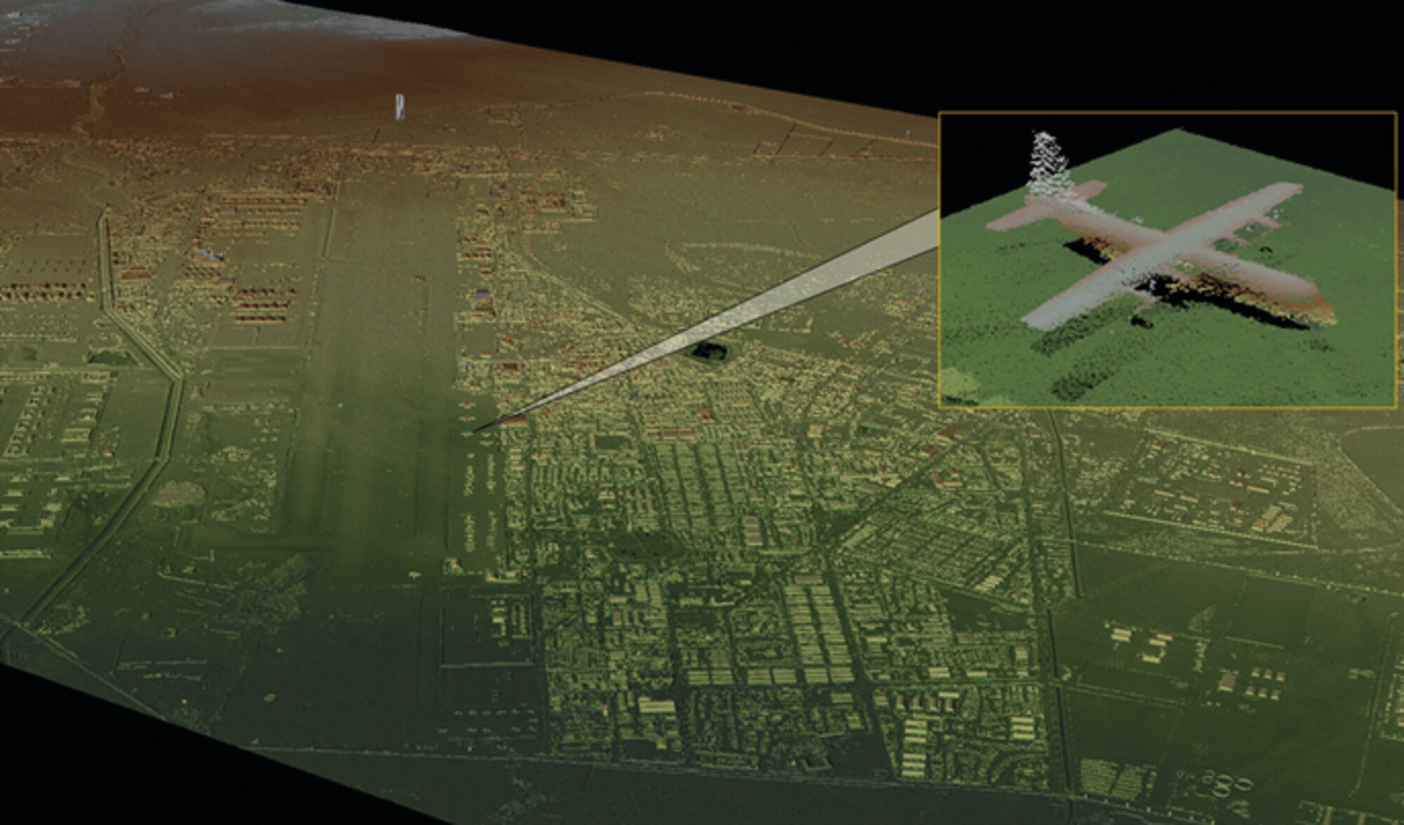 AFRL expertise was key in the successful development, testing and deployment of the High Altitude Lidar Operational Experiment (HALOE) system to the Afghanistan area of responsibility. (AFRL Image)