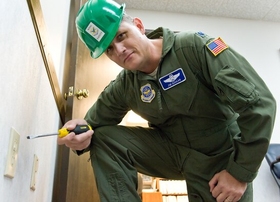 Lt. Col. James DeHaan, chief of safety with the 436th Airlift Wing Safety Office. (U.S. Air Force photo by Roland Balik)