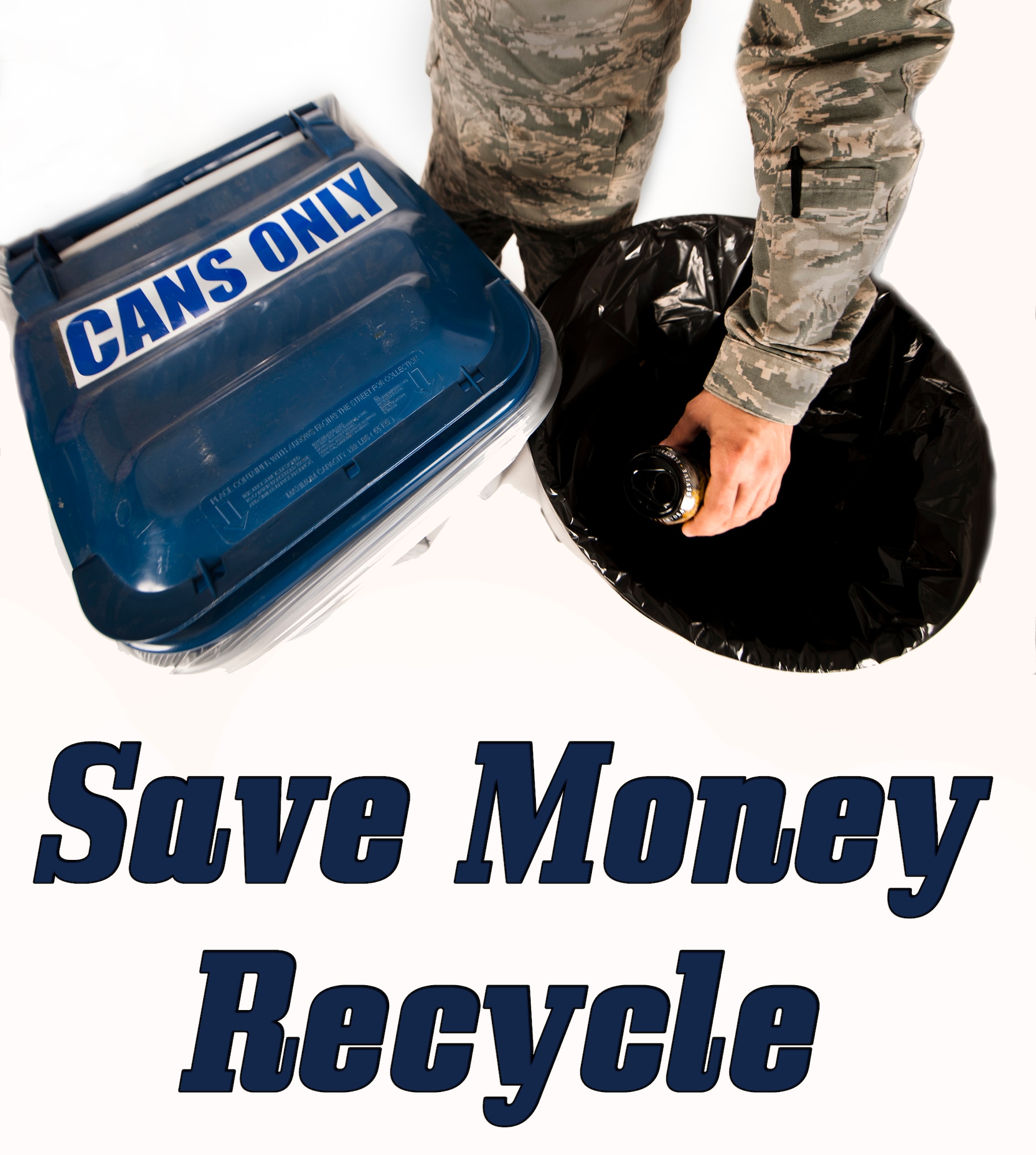 Recycling is not only beneficial to the environment but it also saves money. It costs the Air Force to dispose of trash but now it’s free to recycle through Moody’s new program. All recyclables around base are picked up by Southern Recycling Industries (SCI), replacing Moody’s previous recycling center as it becomes the Solid Waste Management Facility. Moody will generate a two percent profit from recycled items which will go towards mission essential equipment and supplies. (U.S. Air Force photo by Airman 1st Class Joshua Green/Released)
