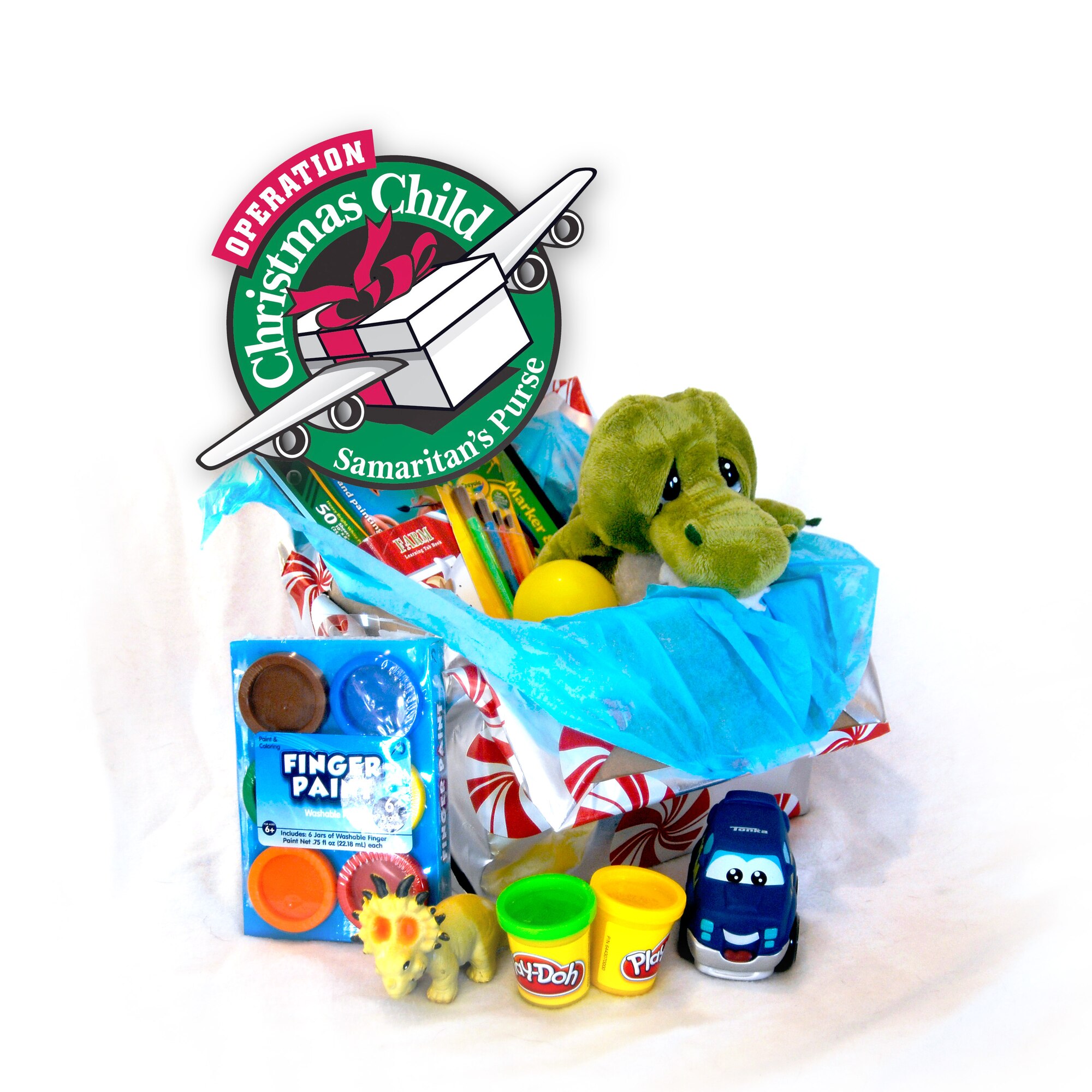 GOODFELLOW AIR FORCE BASE, Texas - Gift-filled shoe boxes can be dropped off at the Base Chapel, now through Nov. 20. For more information call (325) 227-8982 or (325) 654-3424. (U.S. Air Force illustration/Senior Airman Heather Rodgers) 
