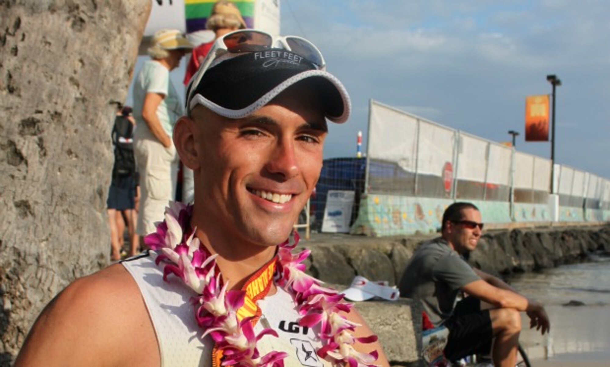 Army National Guard Captain Robert Killian won the military division of the Ironman World Championships in 2010 and has high hopes for the future. (Photo courtesy of Jim Gourley) 