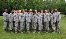 The NCOLDC Class of September 2011. Front row: TSgt Paul N. Eason Jr. (Military Instructor), TSgt Stephatina R. Rice (916 ARW), TSgt Ian D. Gardner (916 OSS), TSgt Derrick D. Peters (916 FSS), SSgt Nioka C. Stuckey (916 LRS), SSgt Yusherya M. Bolt (916 AMDS), SSgt Danielle H. Tiller (916 LRS), SSgt David M. Toth (414 MXS), and SSgt Anthony E. Credle (916 LRS), and MSgt Kenneth E. Eason (Military Instructor). Back Row: TSgt Amy I. Lane (916 FSS), TSgt George M. Potzgo IV (916 CS), SSgt Eric J. Banks Jr. (916 LRS), SSgt Christopher T. Twitty (916 CS), SSgt Christopher S. Hudson (916 LRS), TSgt Mark J. Sams (414 MXS), and TSgt Dana J. Johnson (916 LRS) 

