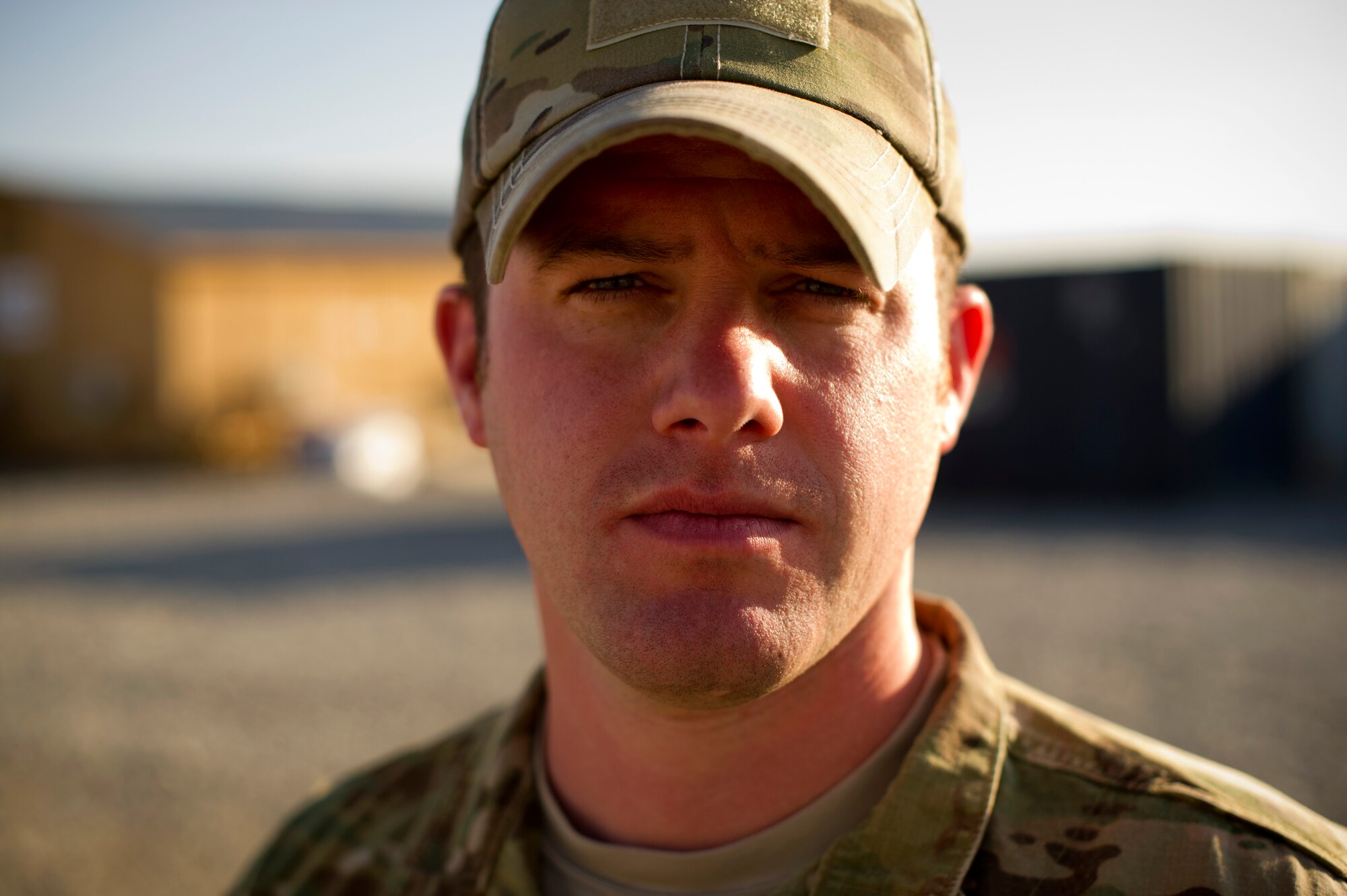 U.S. Air Force Staff Sgt. Joshua Dickey, a Joint Terminal Attack Controller, is currently deployed to Forward Operating Base Spin Boldak, Afghanistan. Dickey has deployed five times in Support of Operatin Enduring Freedon and Operation Iraqi Freedon. (U.S. Air Force photo by Staff Sgt. David Salanitri)