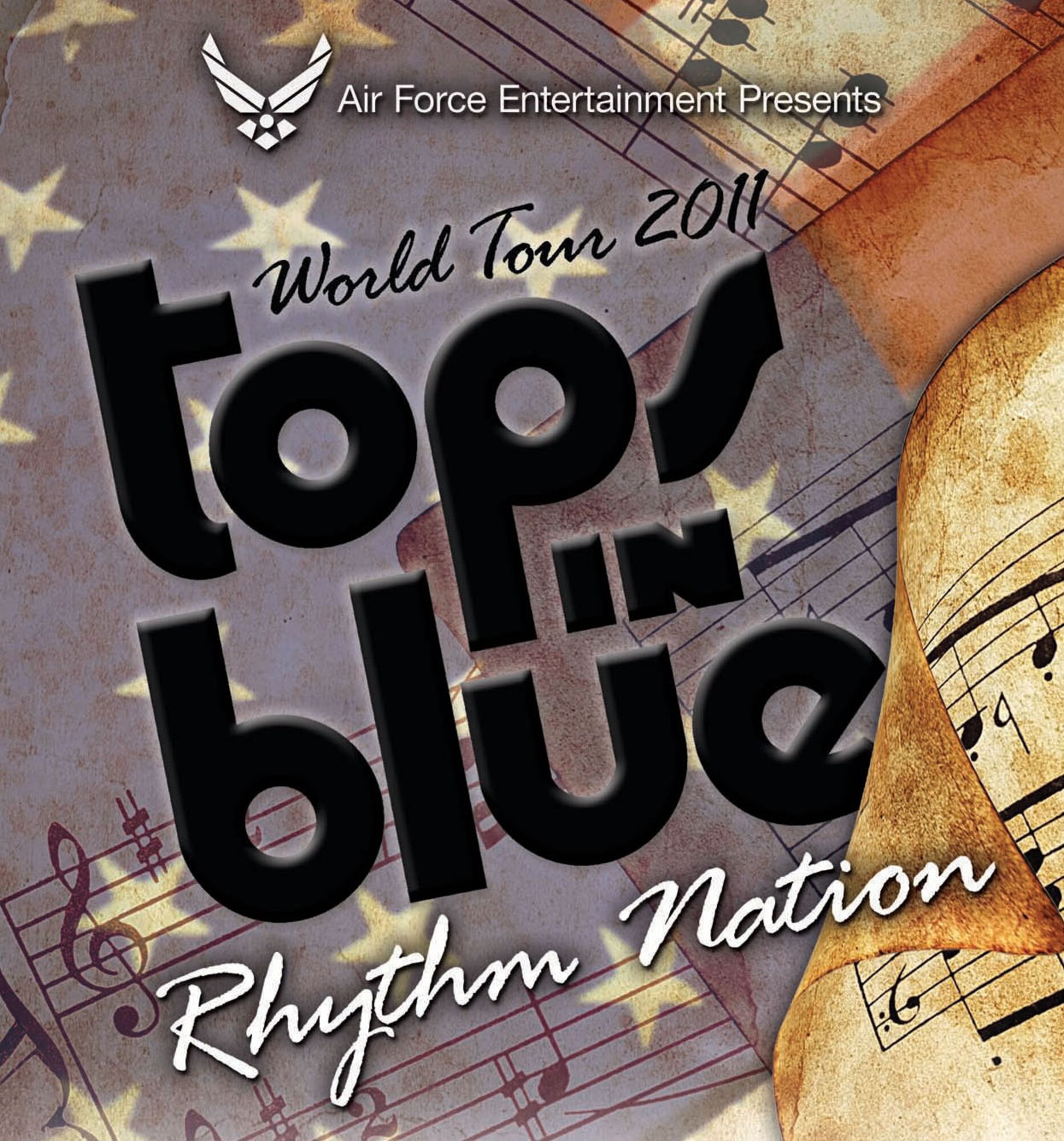 Tops in Blue, the premier entertainment showcase of the U.S. Air Force, is scheduled to perform for servicemembers and civilians alike at the University of Guam field house in Mangilao Nov. 29 at 6:30 p.m.