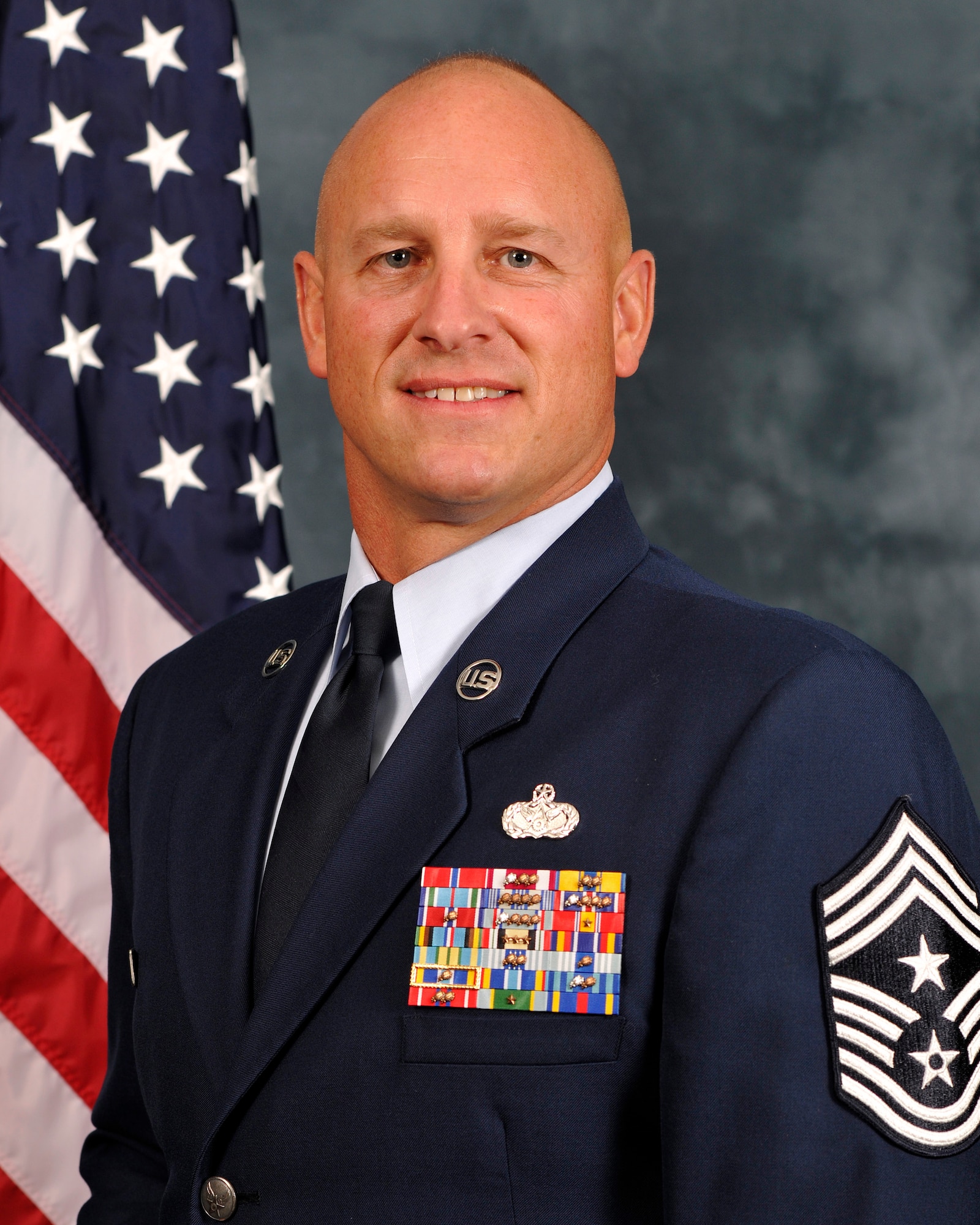 Chief Master Sgt. Scott Fuller, Air Force District of Washington command chief