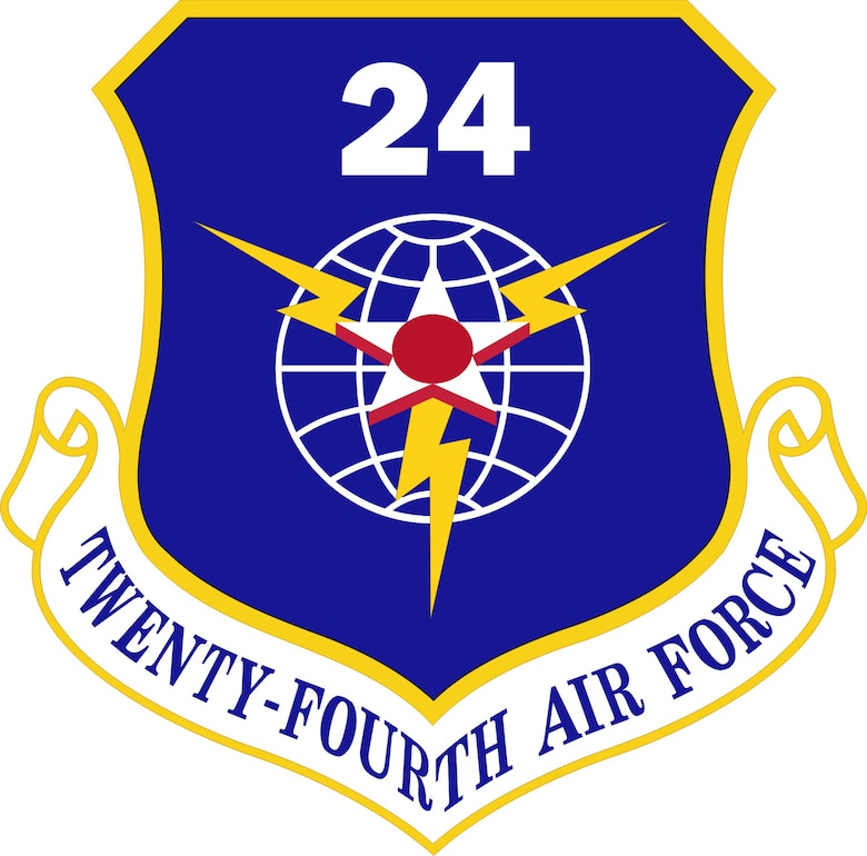24th Air Force Shield (Color)