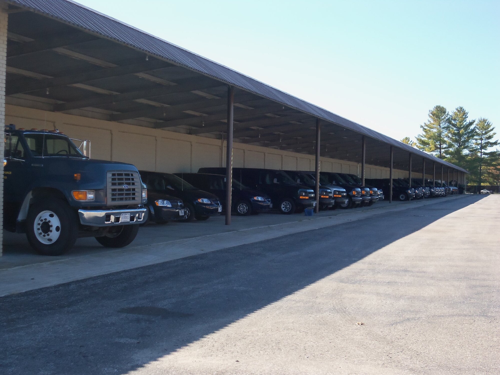 The Alpena CRTC Vehicle Maintenance section has a large package of vehicles available for unit use.