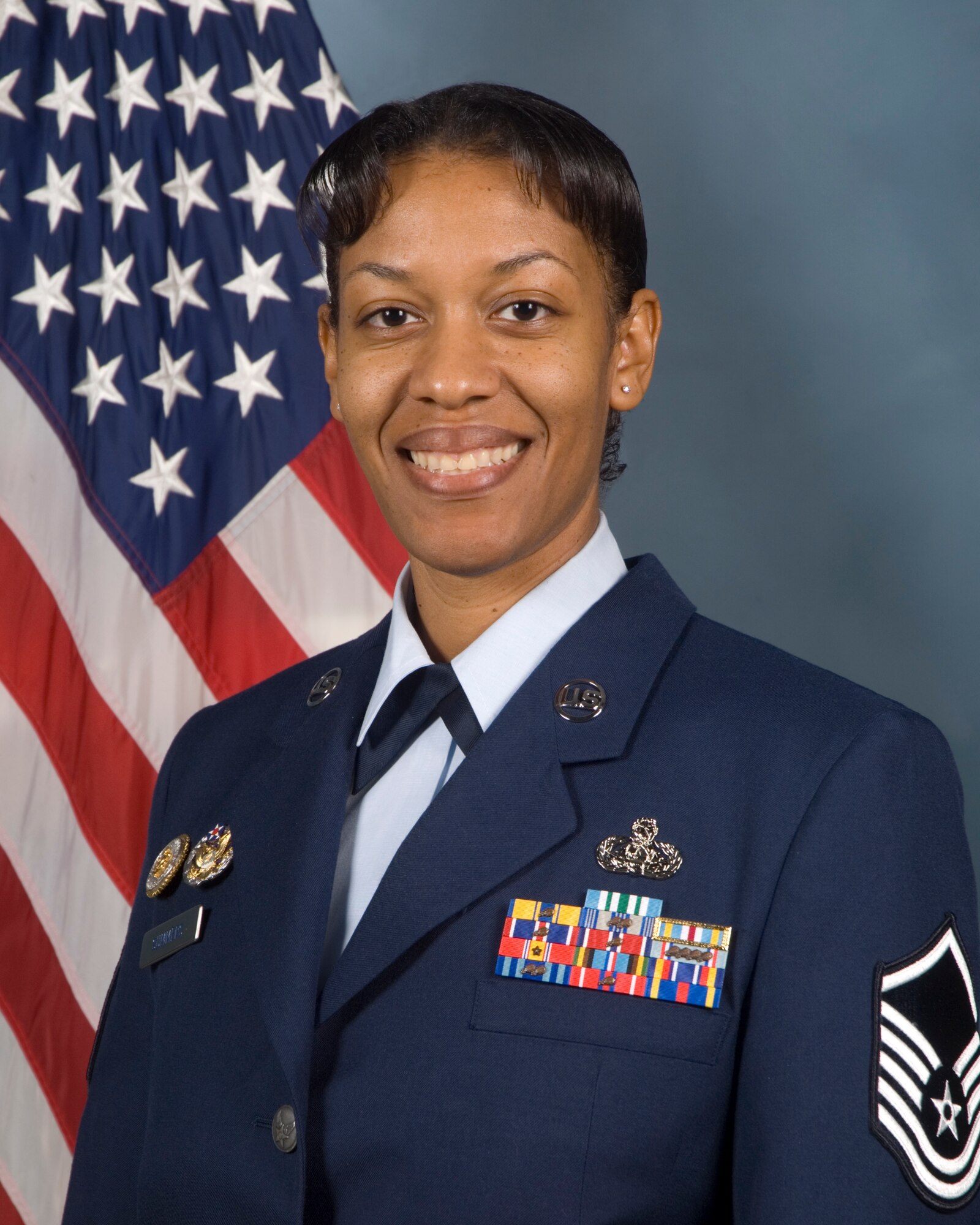 Master Sgt. Aki Summers was diagnosed with stage 1 cancer on Jan. 3, 2011, at the age of 35. She recovered clean in February 2011. (Courtesy photo)