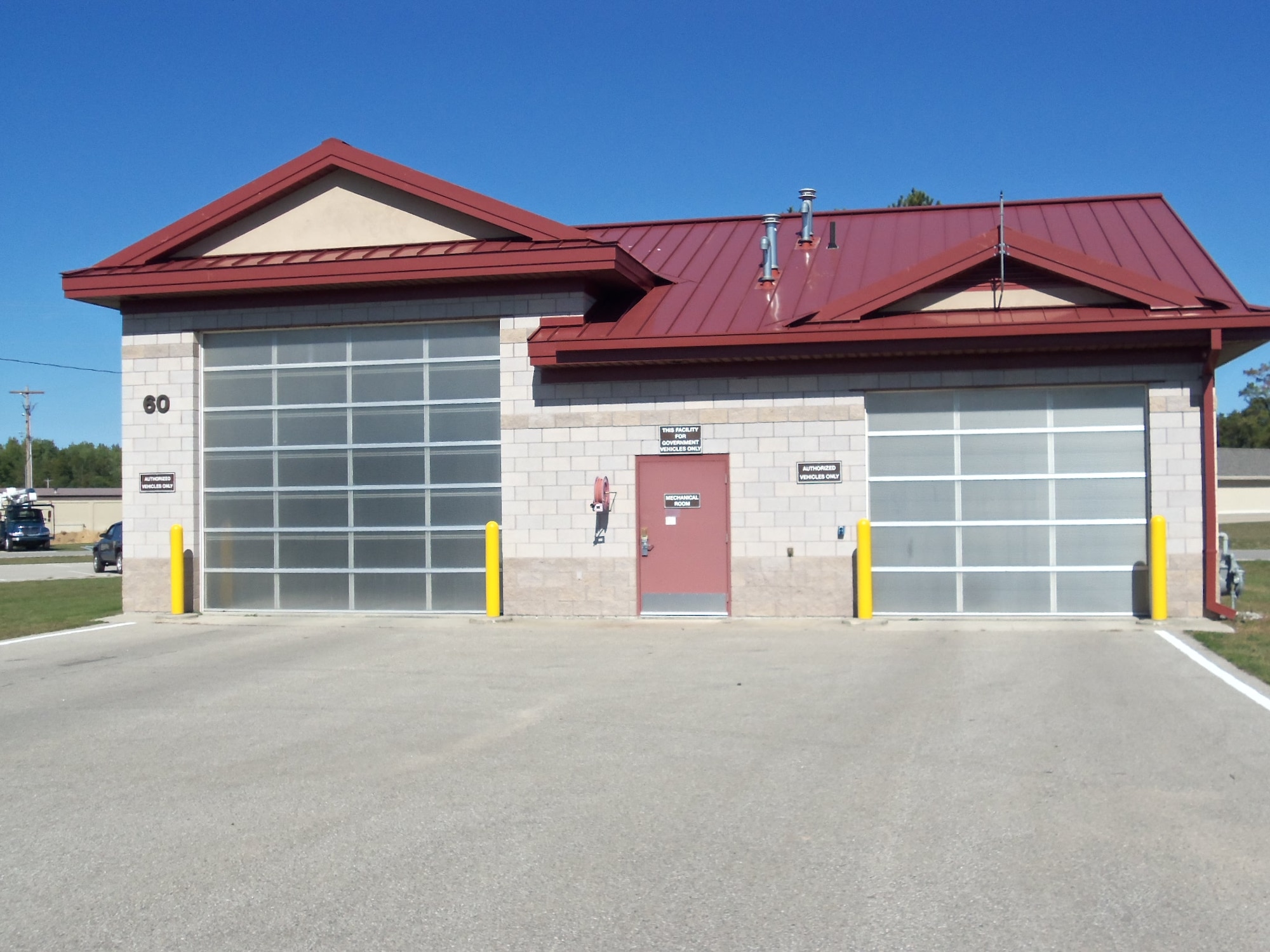 The Alpena CRTC Vehicle Maintenance Wash Rack