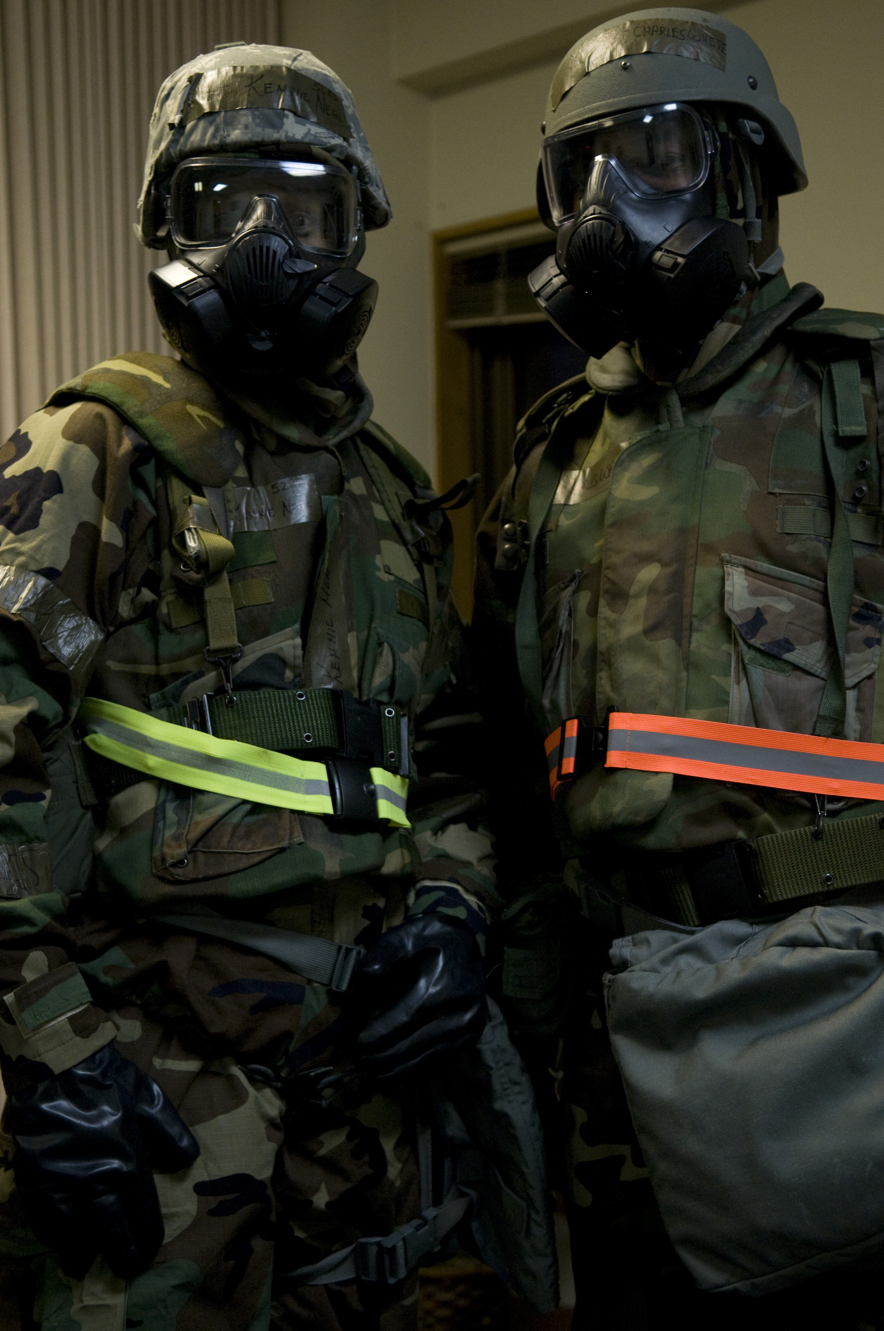 18th Wing Airmen don MOPP gear during BH 121 > Kadena Air Base > Article Display