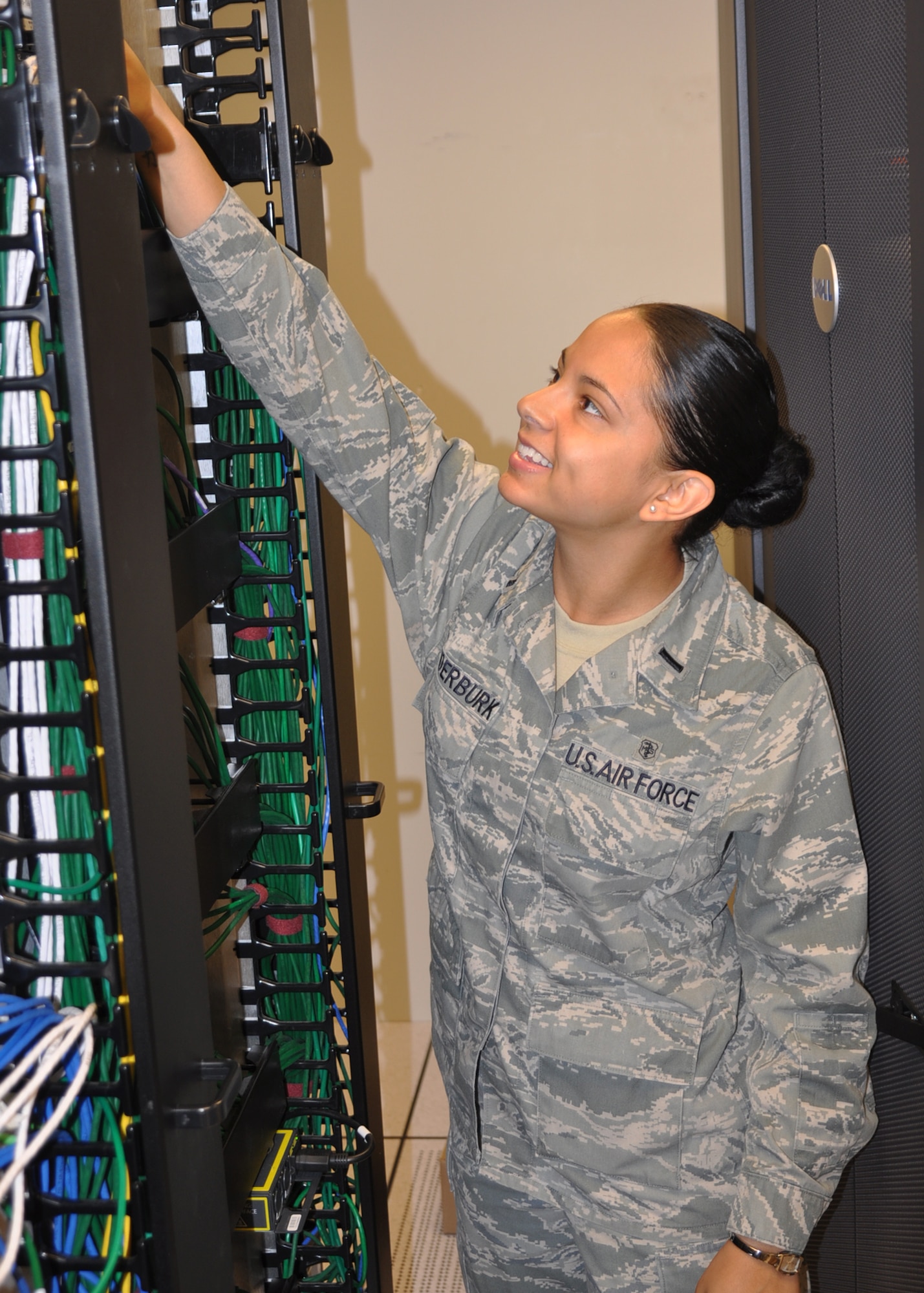 1st Lt. Amber Funderburk.