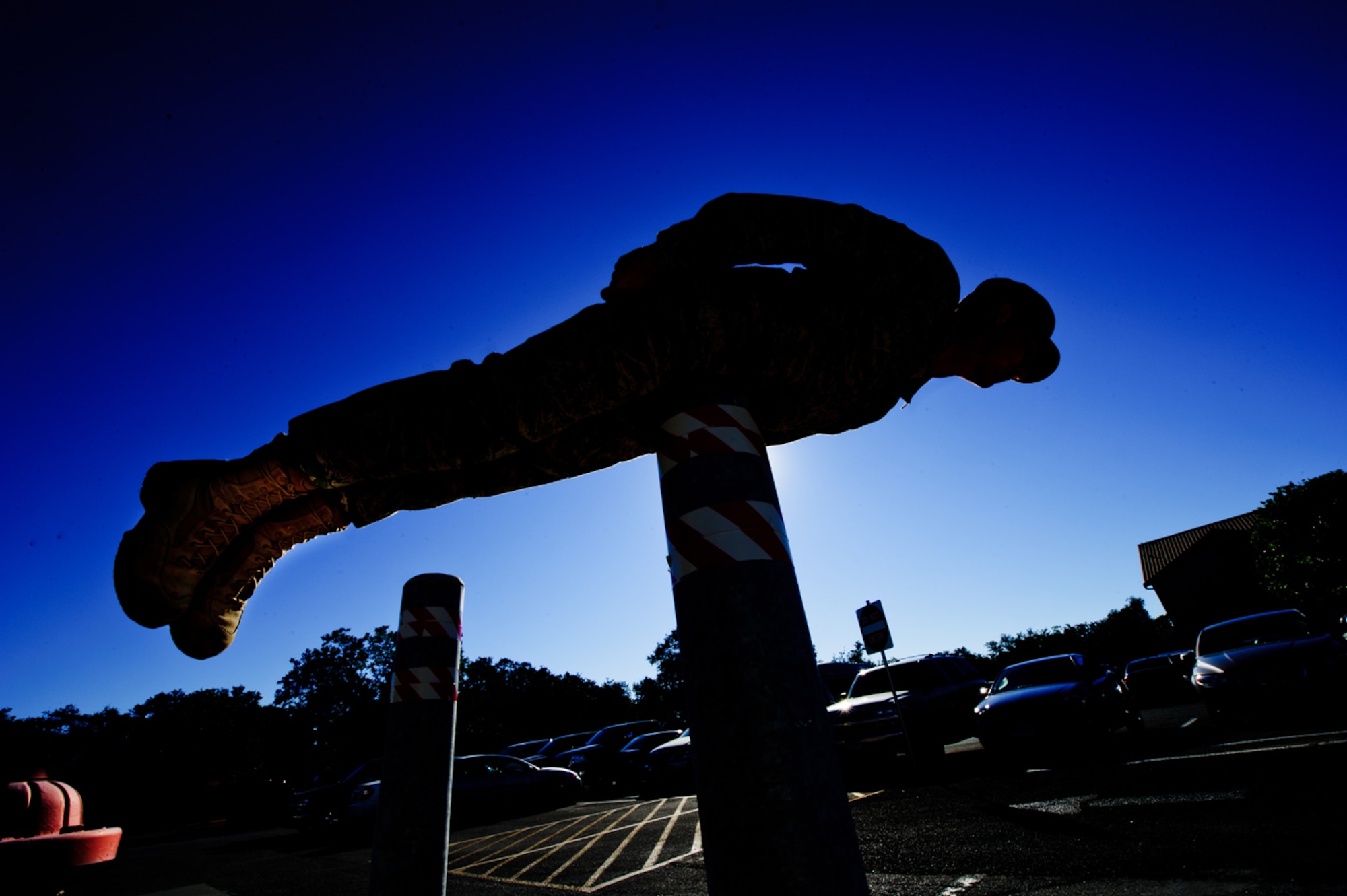 INTERNATIONAL ‘PLANKING’ CRAZE - Planking can have deadly consequences — especially with people trying to outdo each other by finding the oddest places to take their pictures. (by Tech. Sgt. Samuel Bendet)