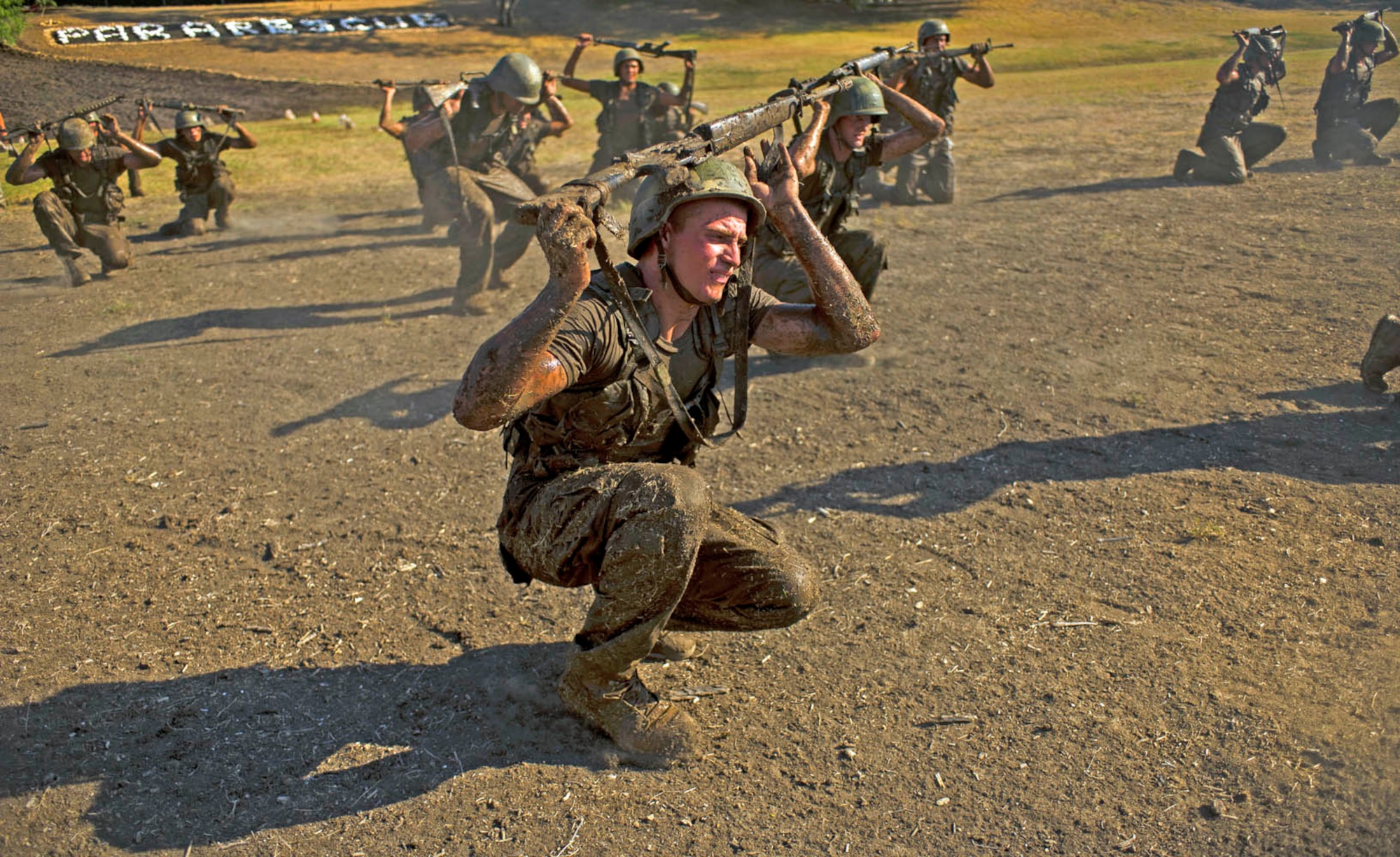 Airmen conduct training during the Air Force Pararescuemen Indoctrination Course Sept. 6 at Lackland. (U.S. Air Force photo/Staff Sgt. Vernon Young Jr.)