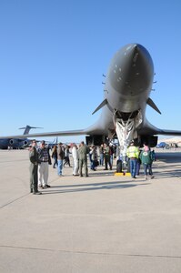 A crowd of 150,000 attended the first day of the 2011 Randolph Air Force Base Airshow Oct. 29. The U.S. Navy Blue Angels headlined this year's event.
 (U.S. Air Force photo/Melissa Peterson)