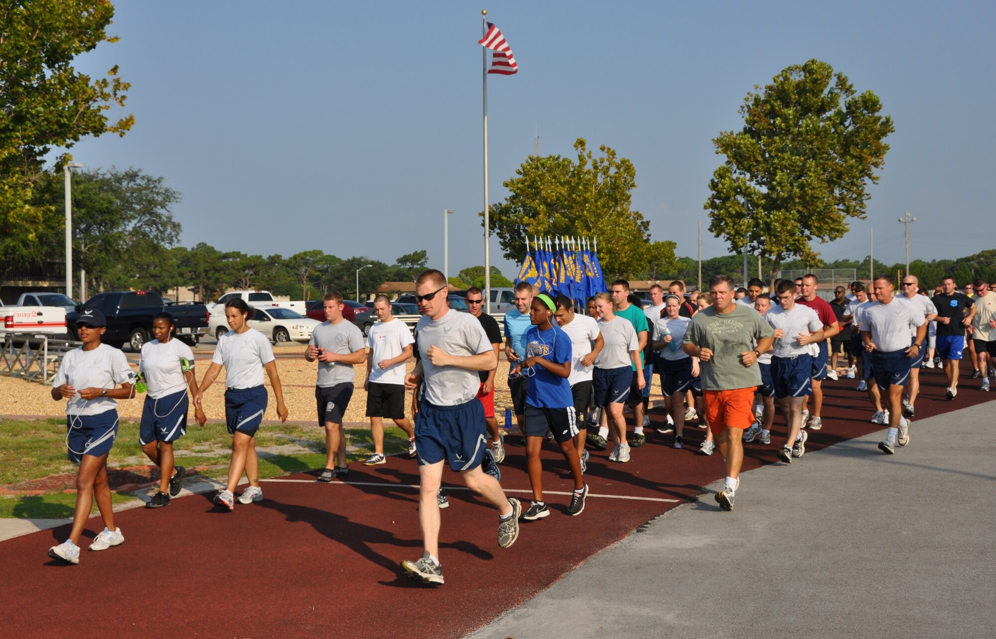 NCO Academy holds memorial run for local Airman > Tyndall Air Force