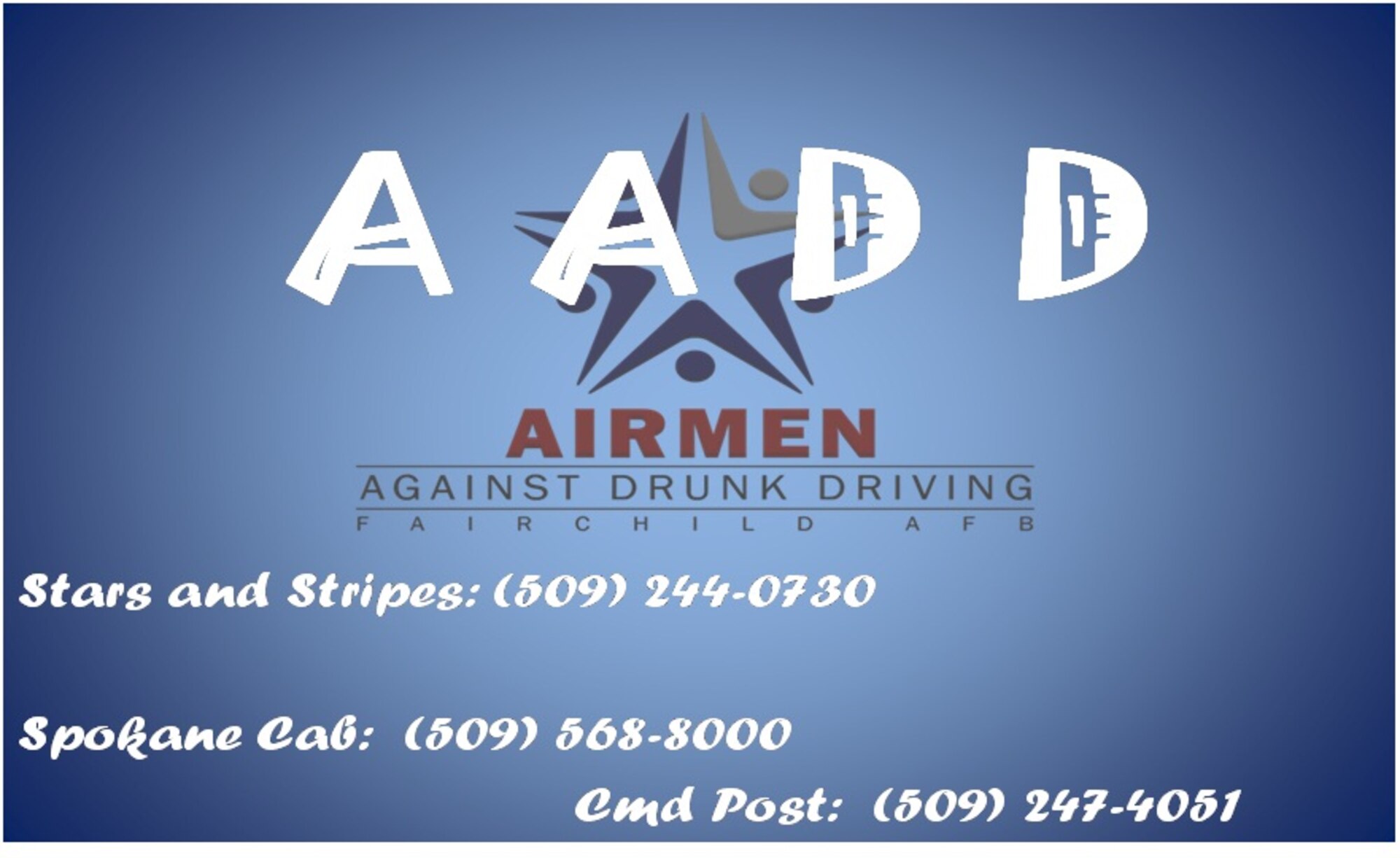 Airmen Against Drunk Driving (Courtesy photo)