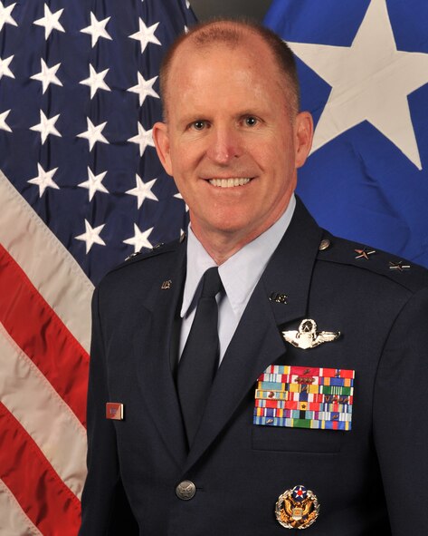 Eighth Air Force Commander Maj. Gen. Stephen Wilson