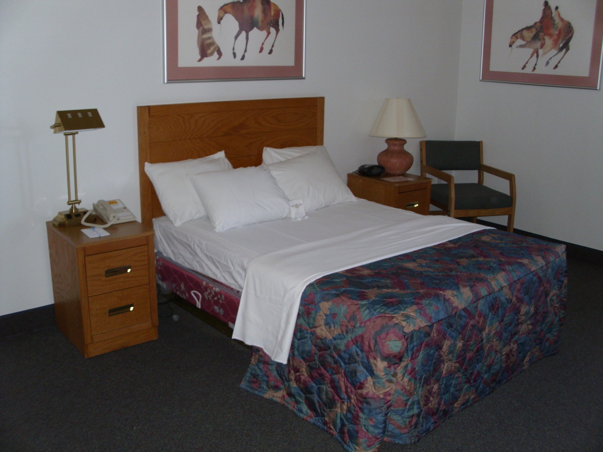 This is a “before” picture of one of the rooms in the Warrior Inn, Building 465, on Nellis Air Force Base, Nev.  This building re-opened December 2010 after undergoing a $1.2 million renovation, which included a complete furnishings upgrade to all guest rooms, hallways, laundry facilities and administrative office areas.  (Courtesy photo)