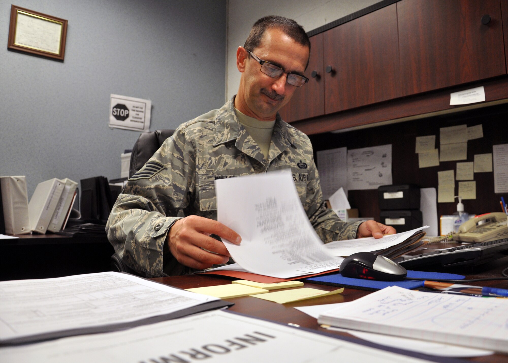 WRIGHT-PATTERSON AIR FORCE BASE, Ohio - Tech. Sgt. Brian (Todd) Williams, 445th Maintenance Operations Flight, is the September Spotlight performer.