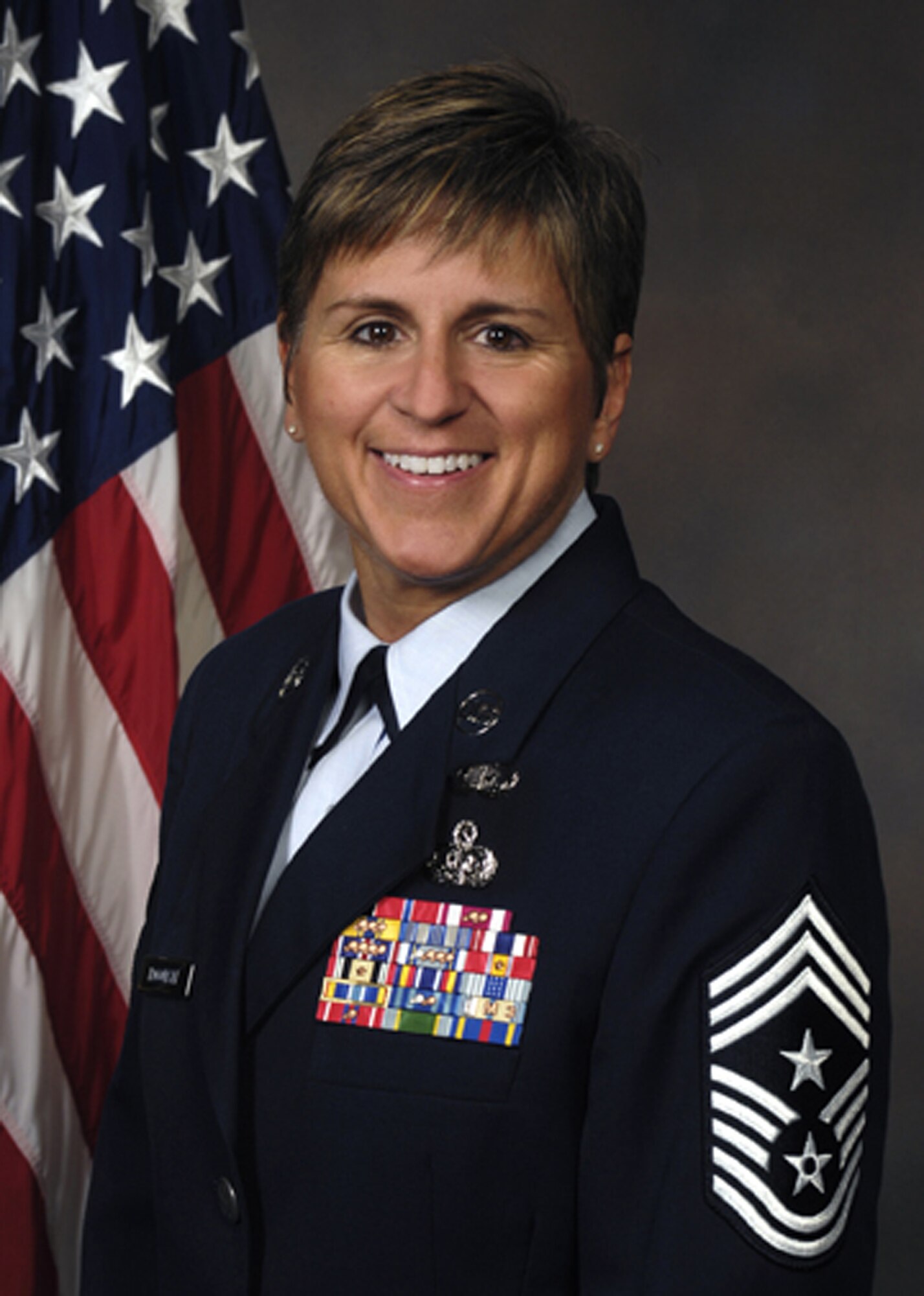 WRIGHT-PATTERSON AIR FORCE BASE, Ohio - Chief Master Sgt. Peri Rogowski is the 445th Airlift Wing Command Chief.