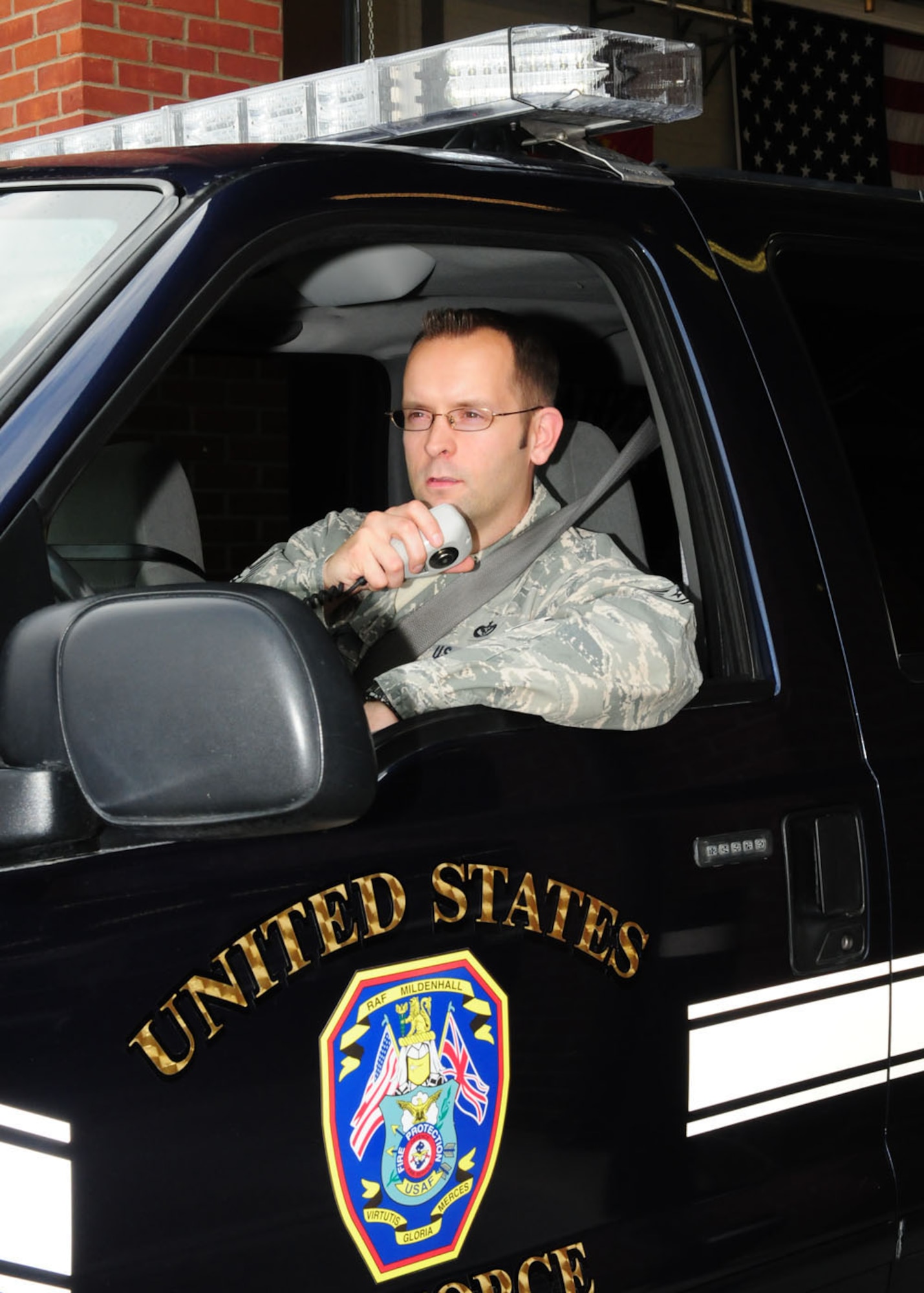 Tech. Sgt. Christopher Gerwick, 100th Civil Engineer Squadron Fire Department, shares his memories of Sept. 11, 2001
