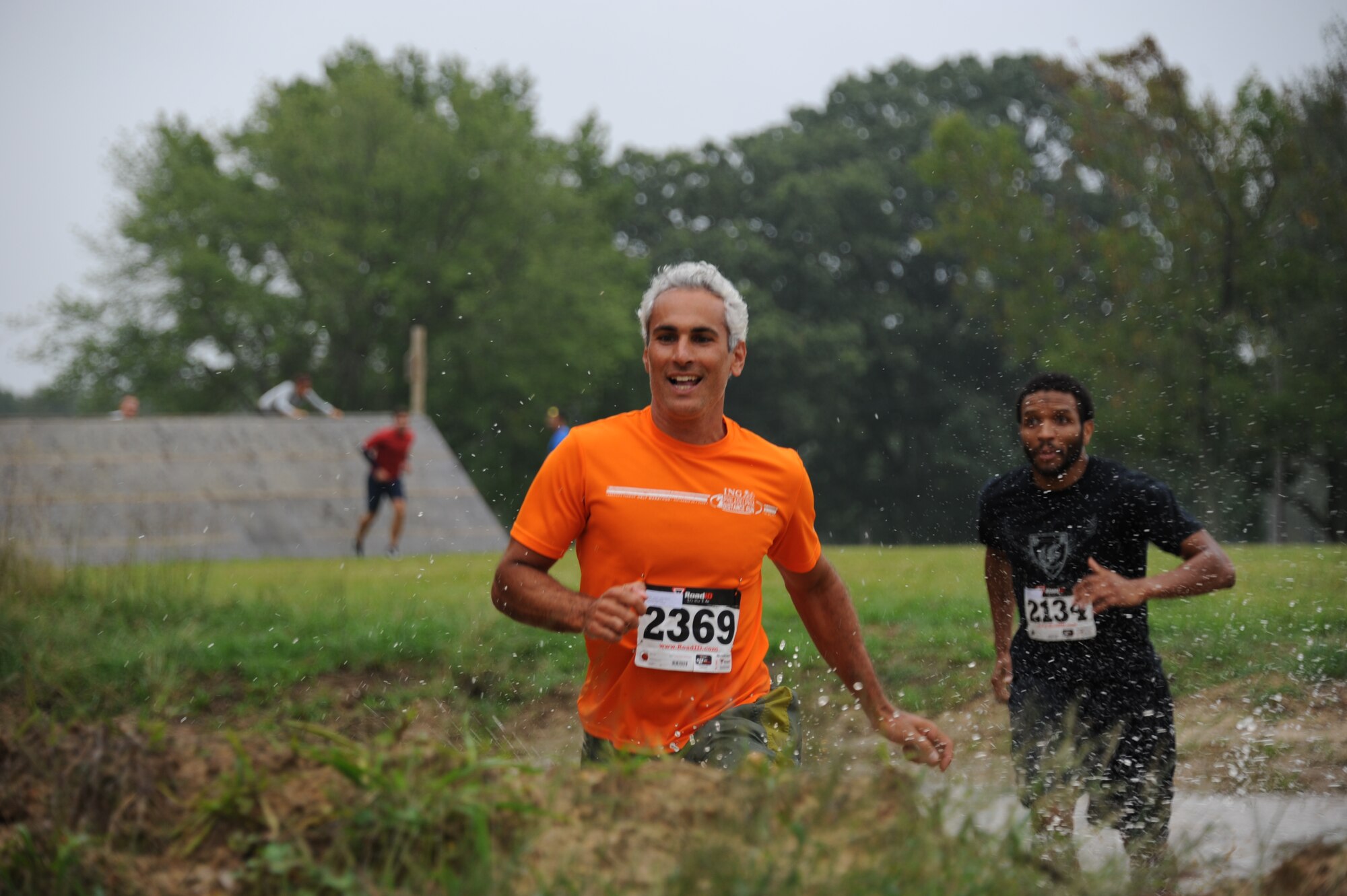 Joint Base McGuire-Dix-Lakehurst opened its doors to more than 3,400 athletes and athlete "wanna-bes" who had the mettle to face the arduous 10K obstacle course known as the infamous "Beast of the East." The first group departed the mud-run starting line at 9 a.m. Sept. 10 at Doughboy Field here, with the last participants crossing the finish line well after noon. (U.S. Air Force photo by /released)